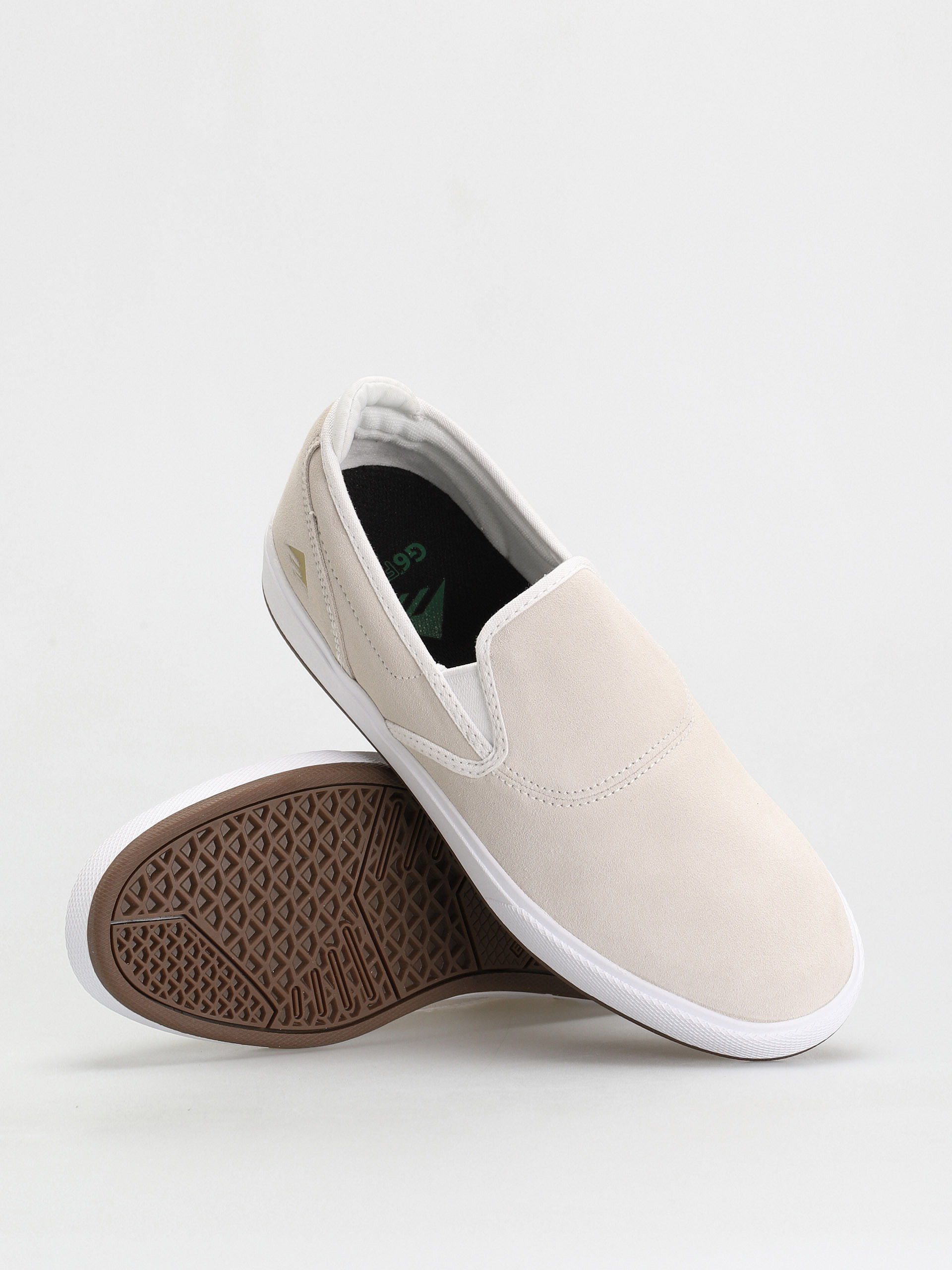 Emerica Wino G6 Slip Cup Shoes (white)