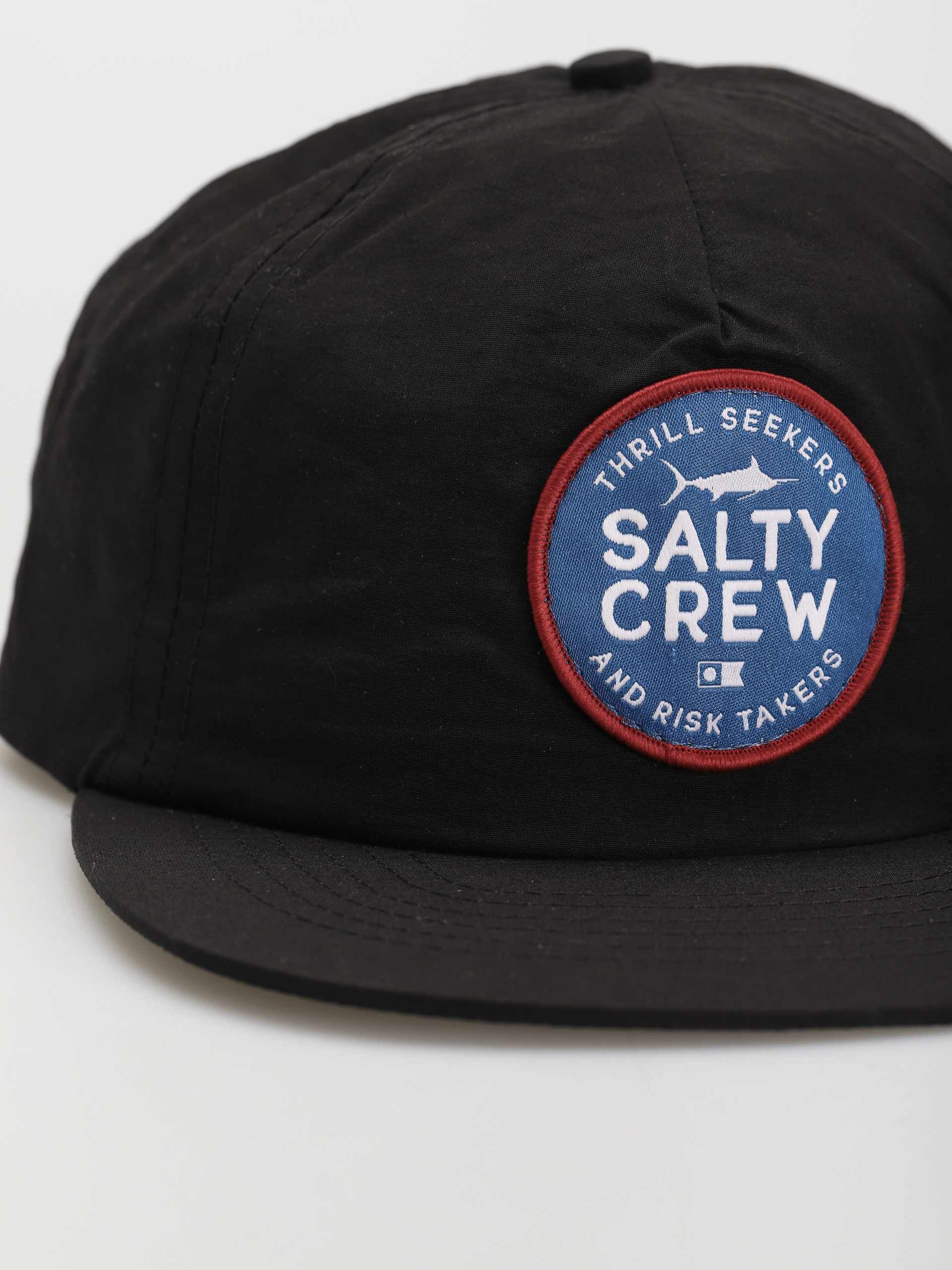 Salty Crew First Mate 5 Panel Cap (black)