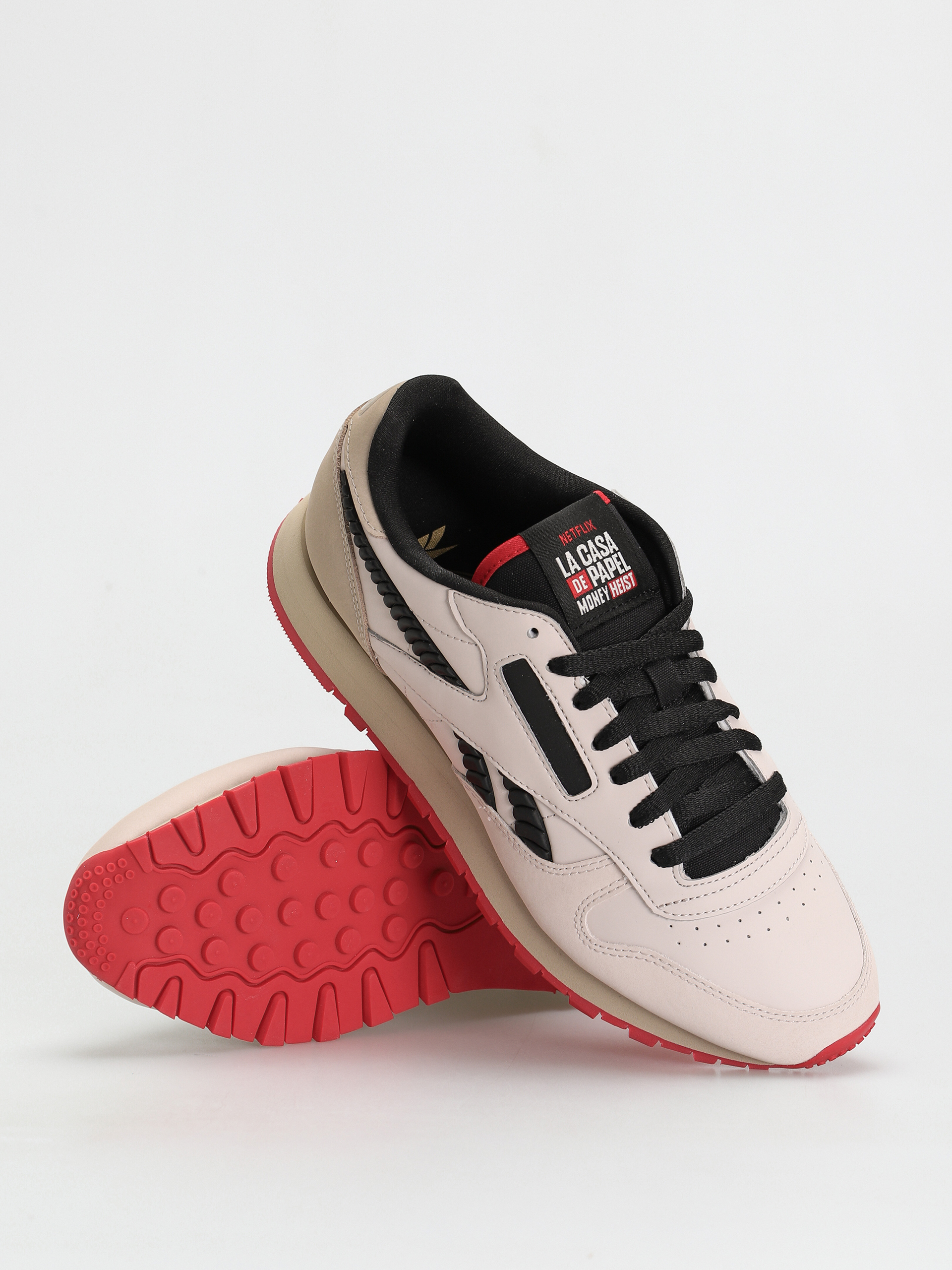 Reebok Classic Leather Schuhe (moowht/pebble/vecred)