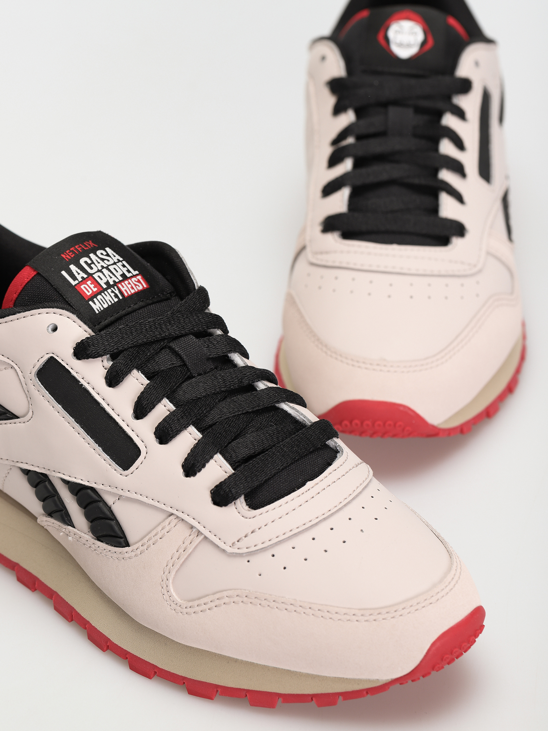 Reebok Classic Leather Schuhe (moowht/pebble/vecred)