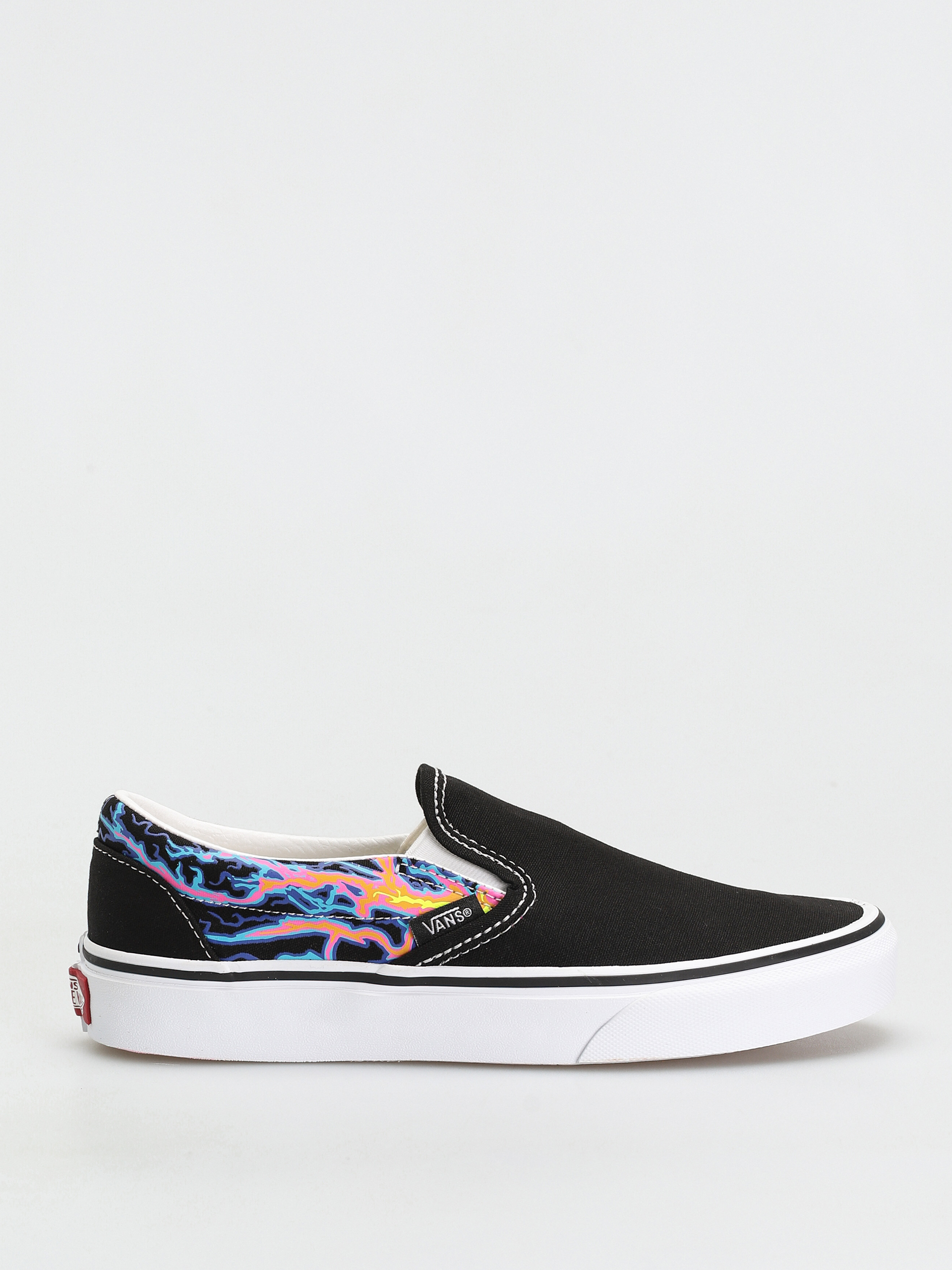 Vans Classic Slip On Schuhe (electric flame/black/true white)