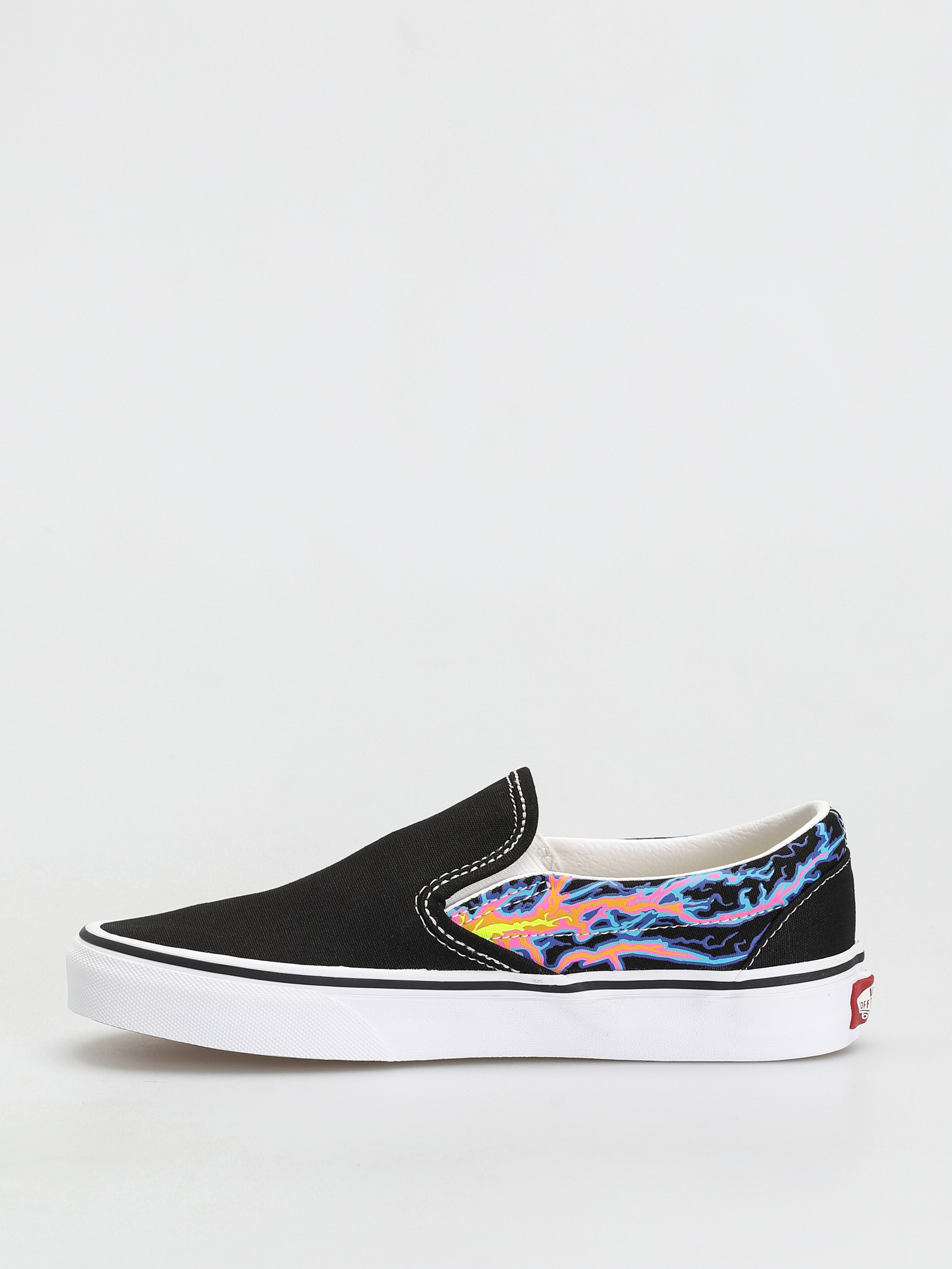 Vans Classic Slip On Schuhe (electric flame/black/true white)