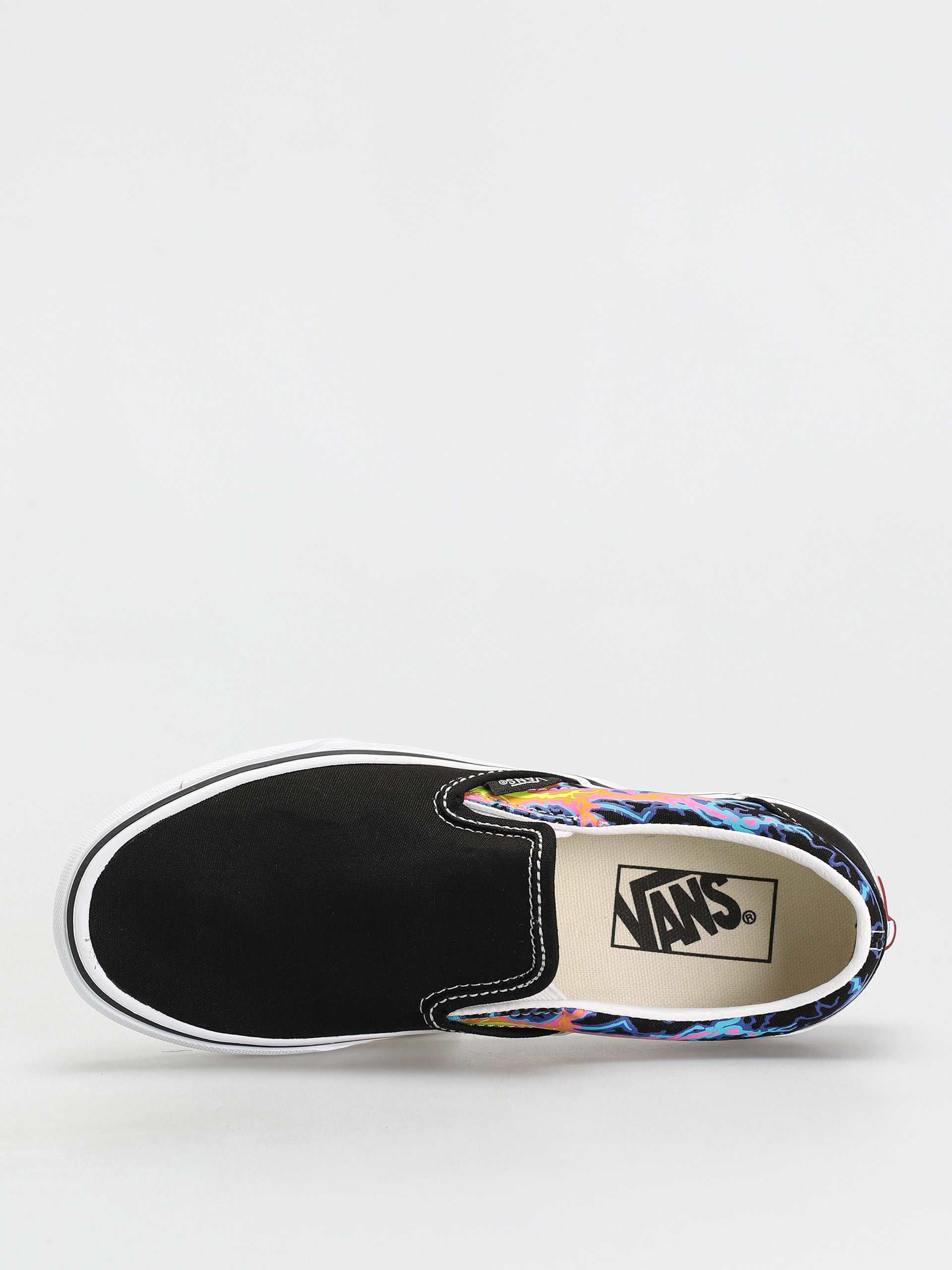 Vans Classic Slip On Schuhe (electric flame/black/true white)