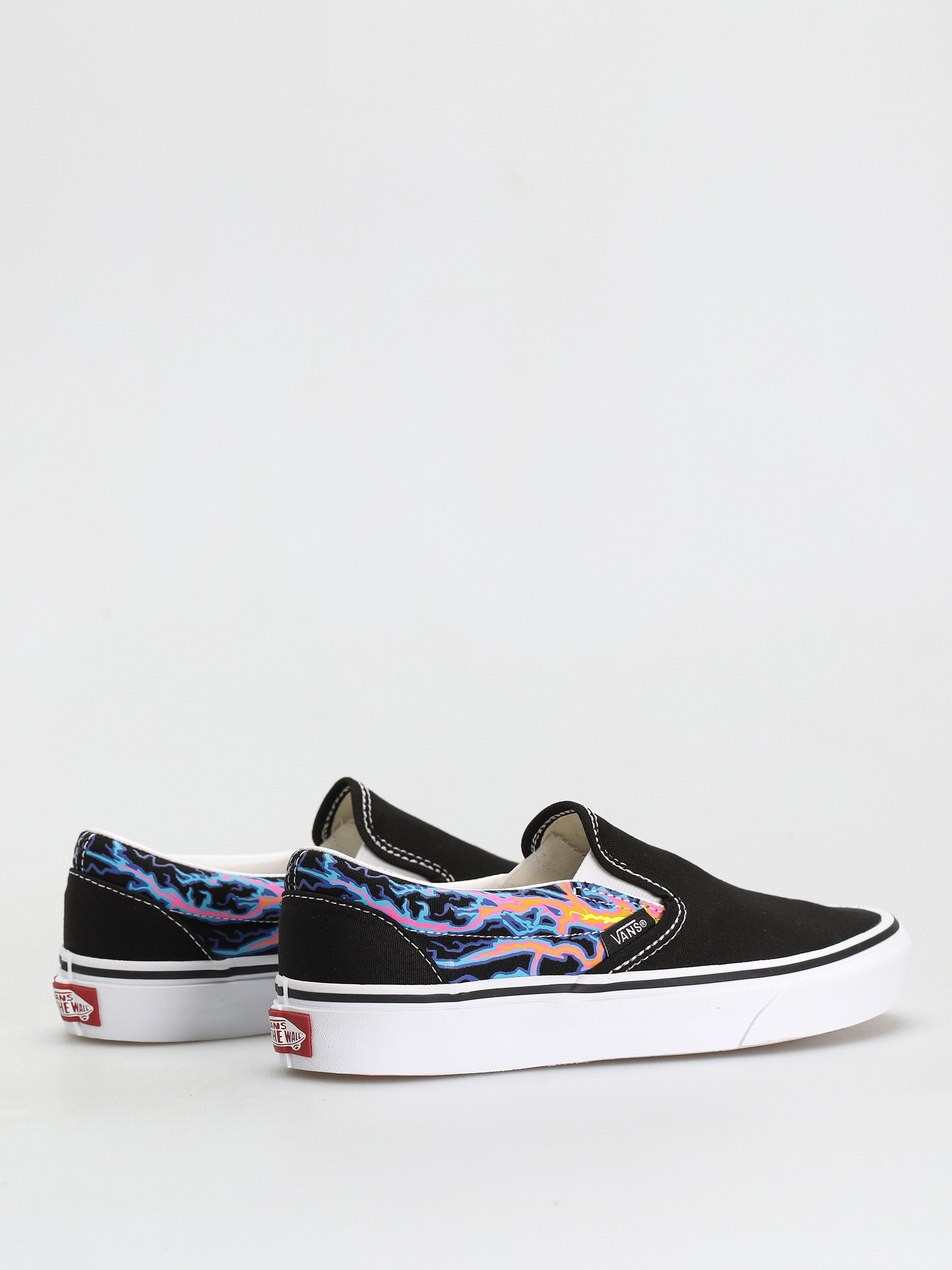 Vans Classic Slip On Schuhe (electric flame/black/true white)