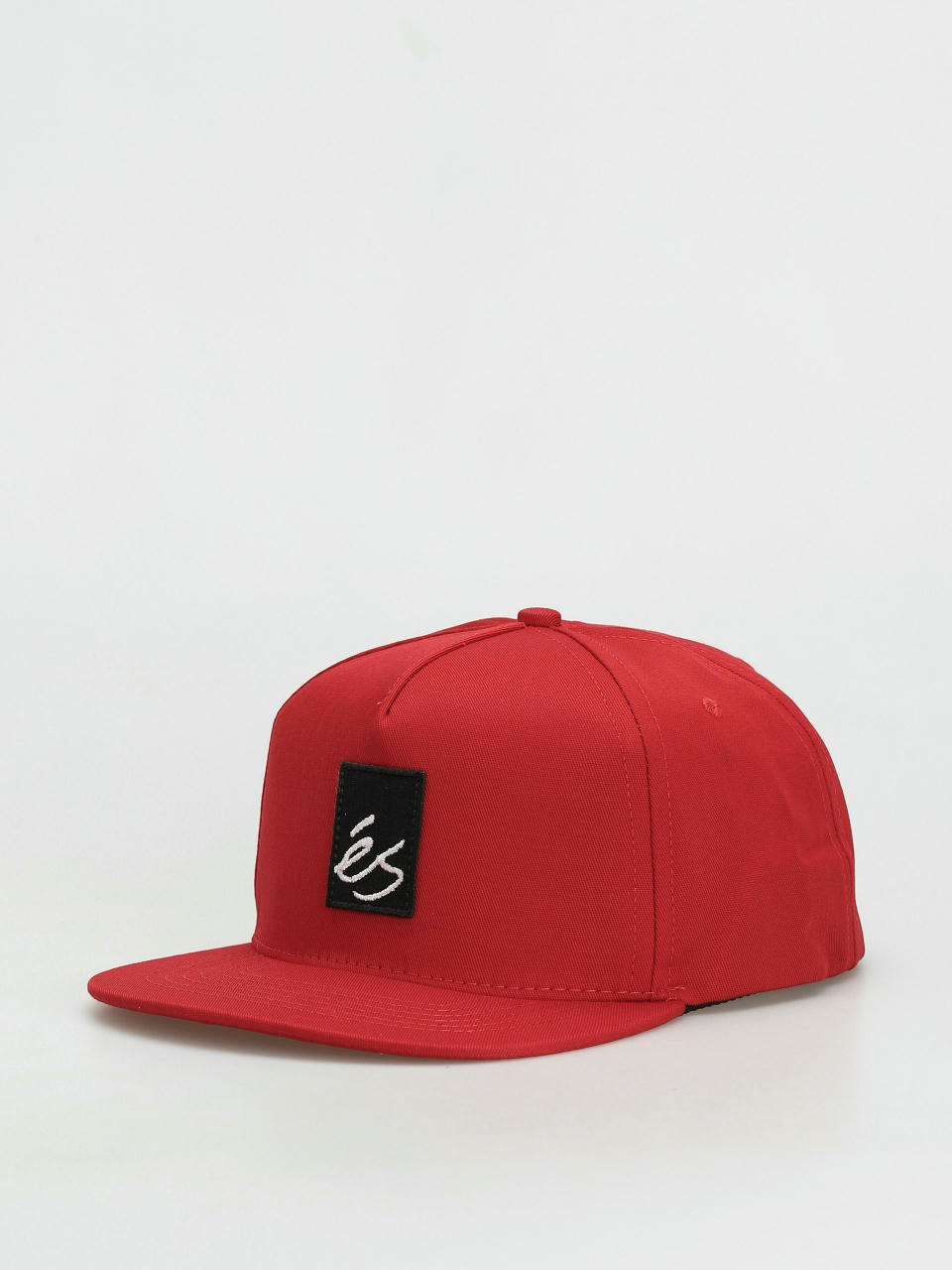 eS Main Block Snapback Cap (red)