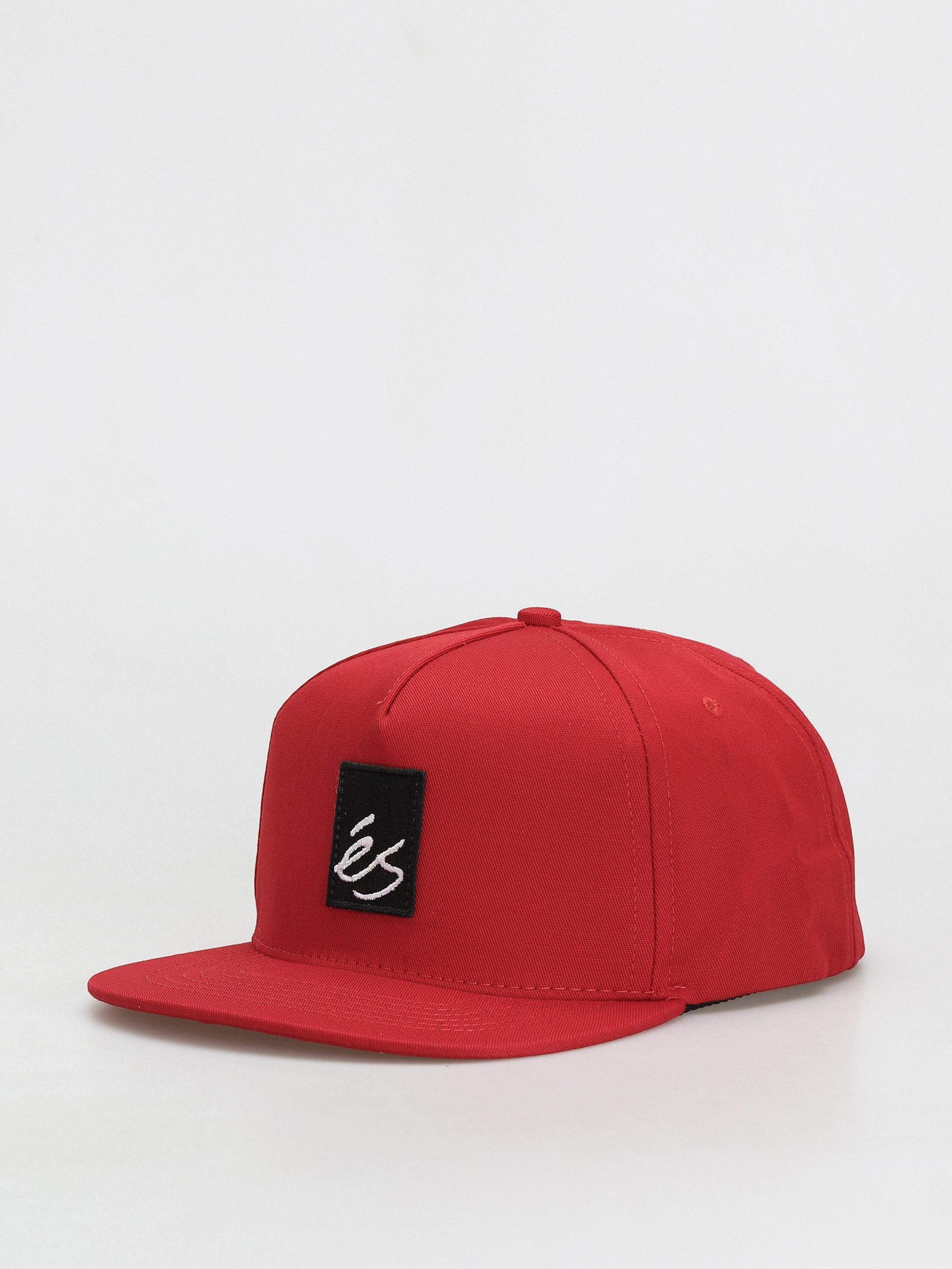 eS Main Block Snapback Cap (red)
