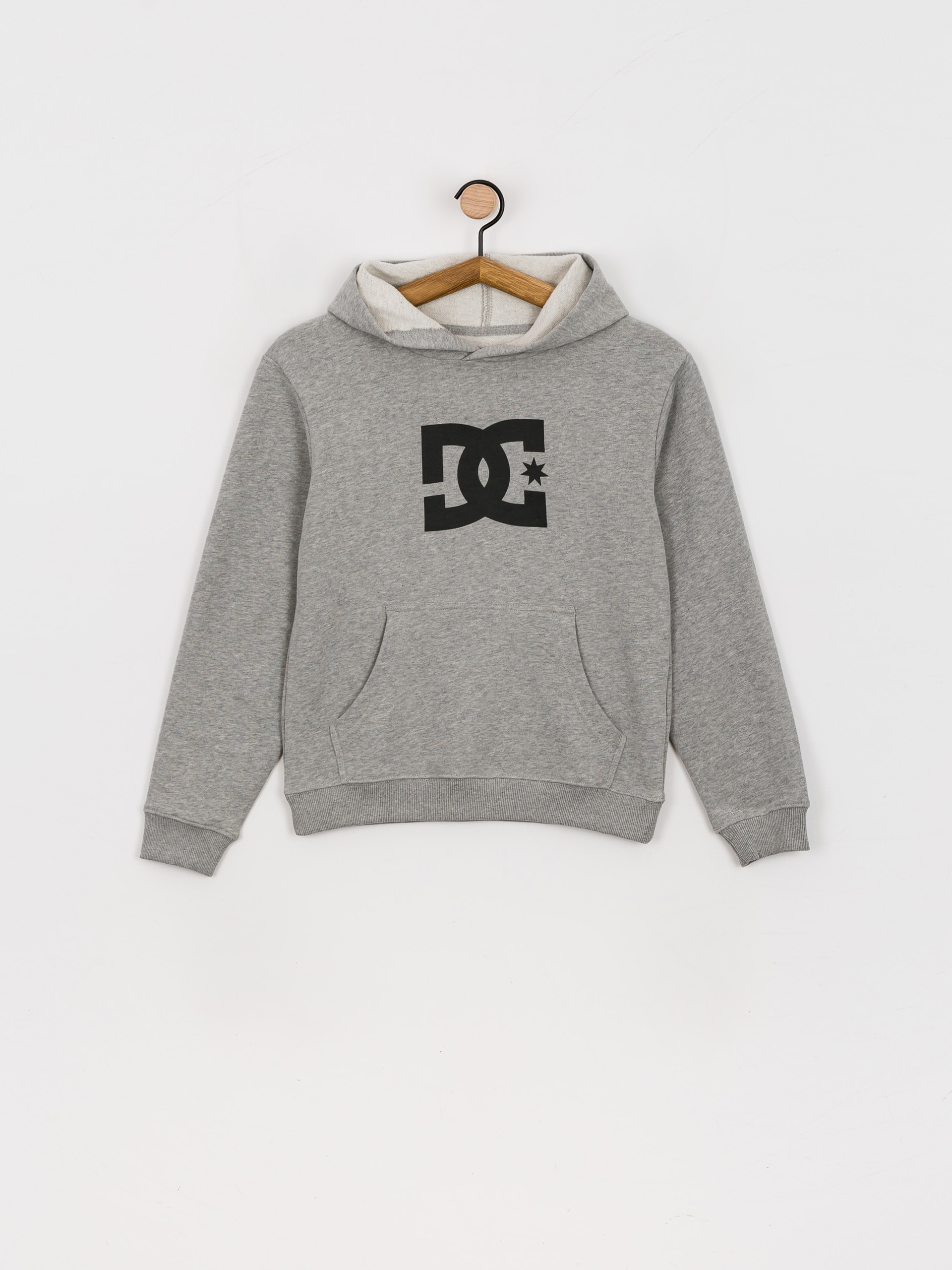 DC Star HD JR Hoodie grey heather grey