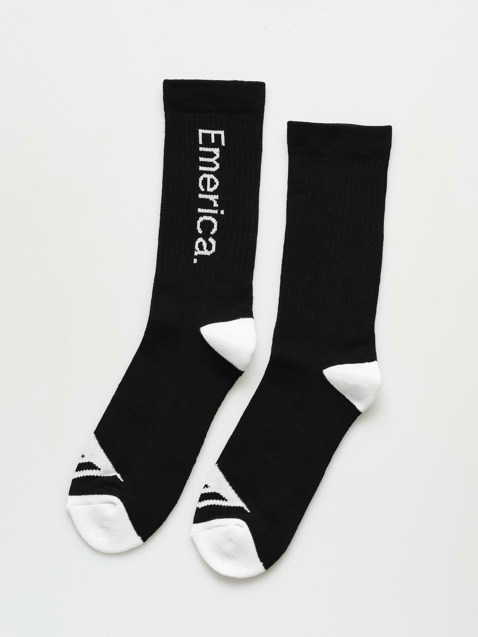 Emerica Pure Crew Socken (black/white)