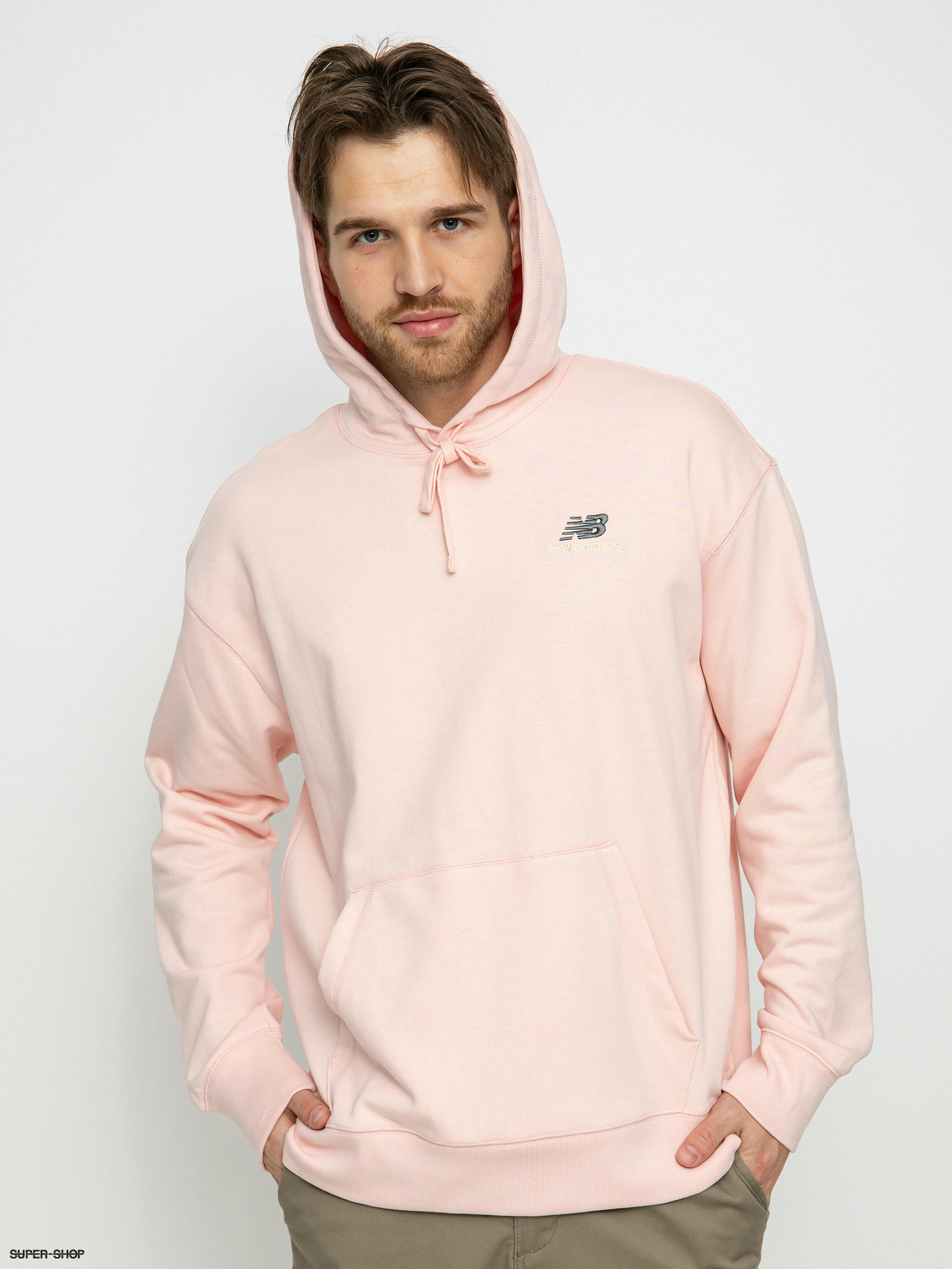 peach new balance hoodie