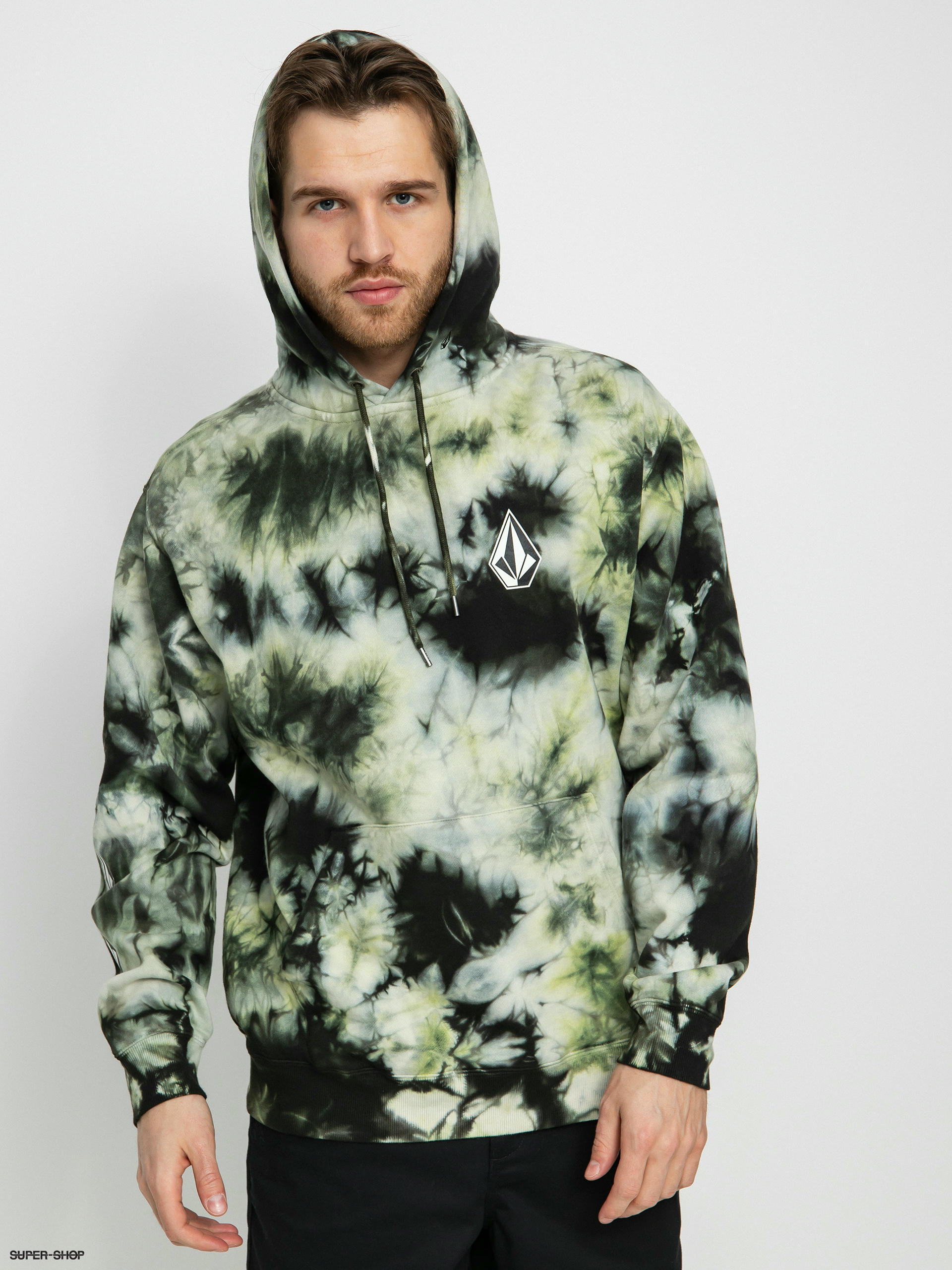 volcom sweatshirt tie dye