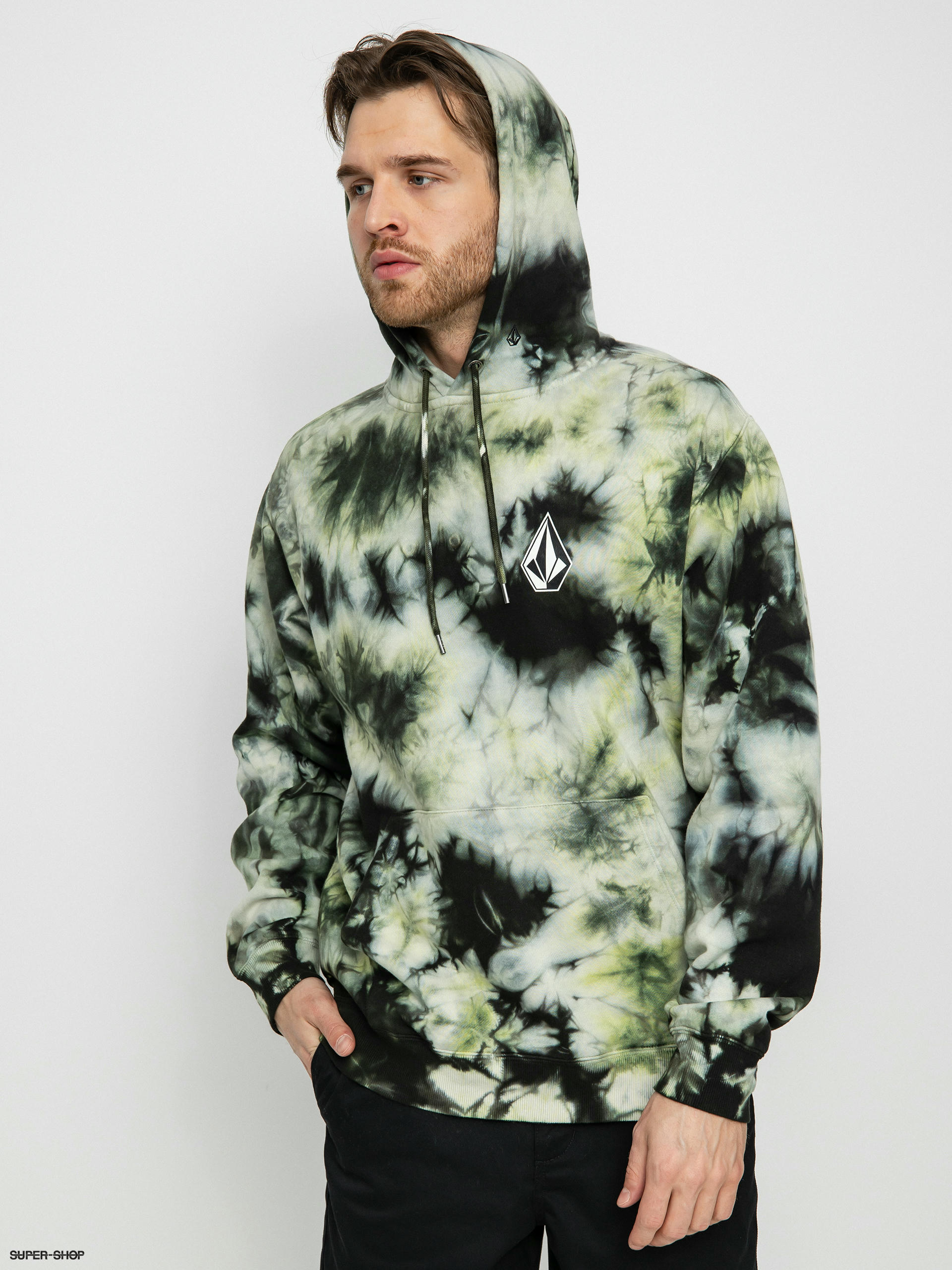 volcom tie dye sweatshirt