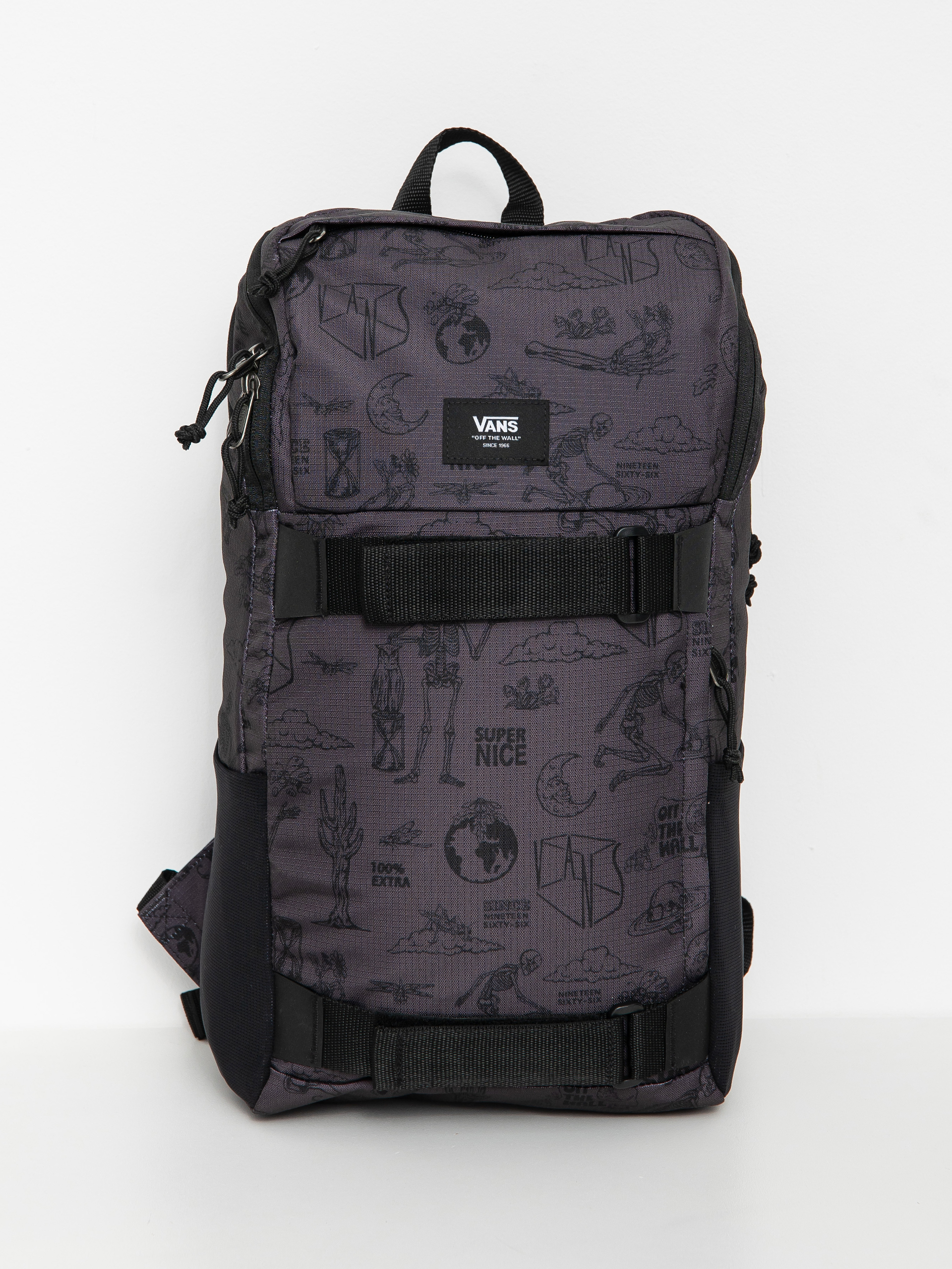 Vans Skate Backpack Vans Obstacle Skatepack Backpack Black (asphalt)