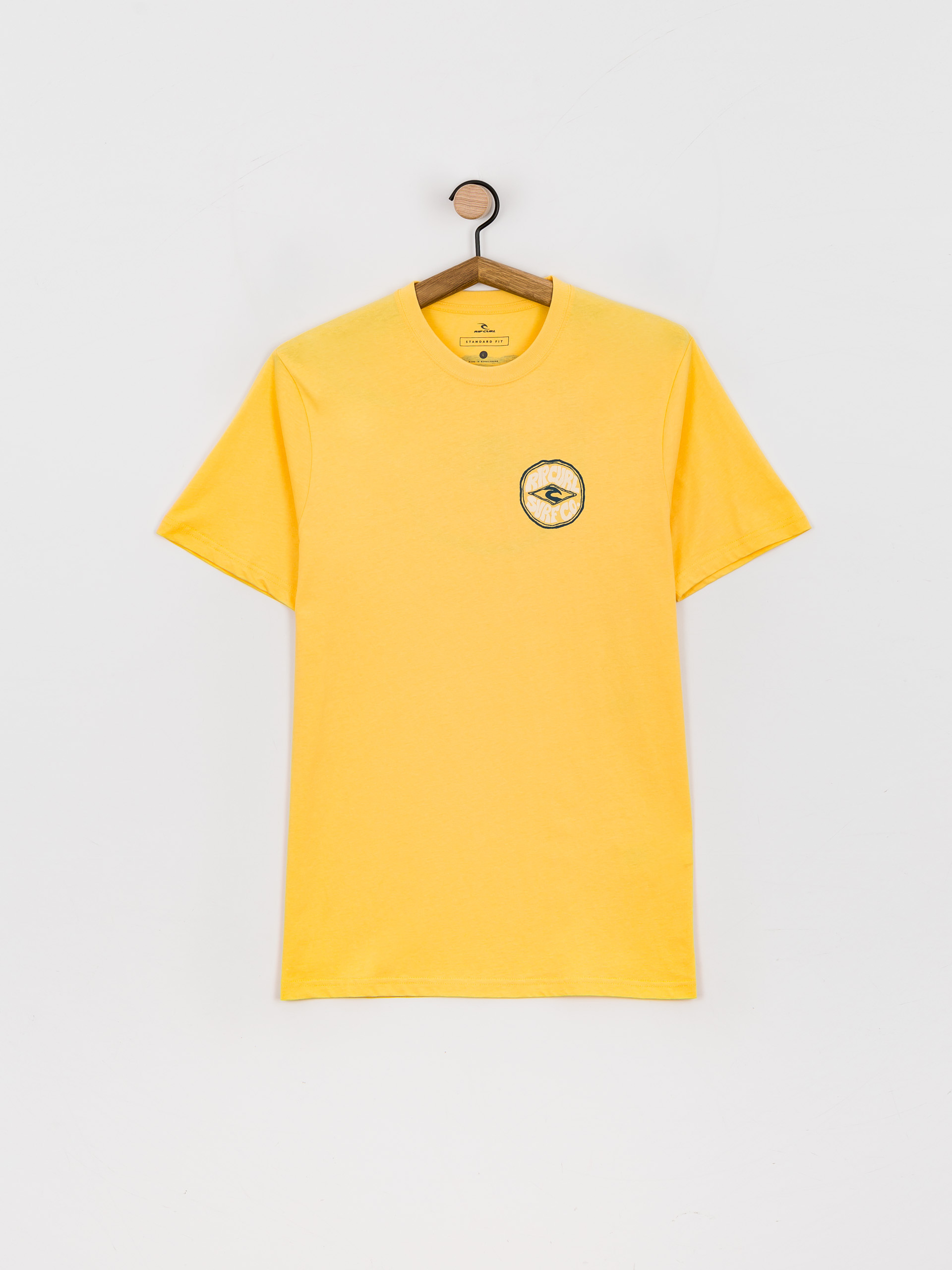 Rip Curl Dams T-shirt (retro yellow)