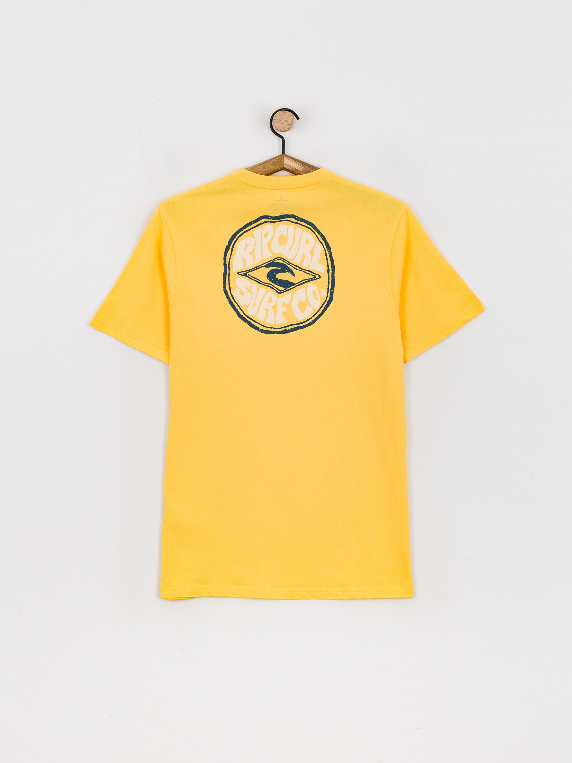 Rip Curl Dams T-shirt (retro yellow)