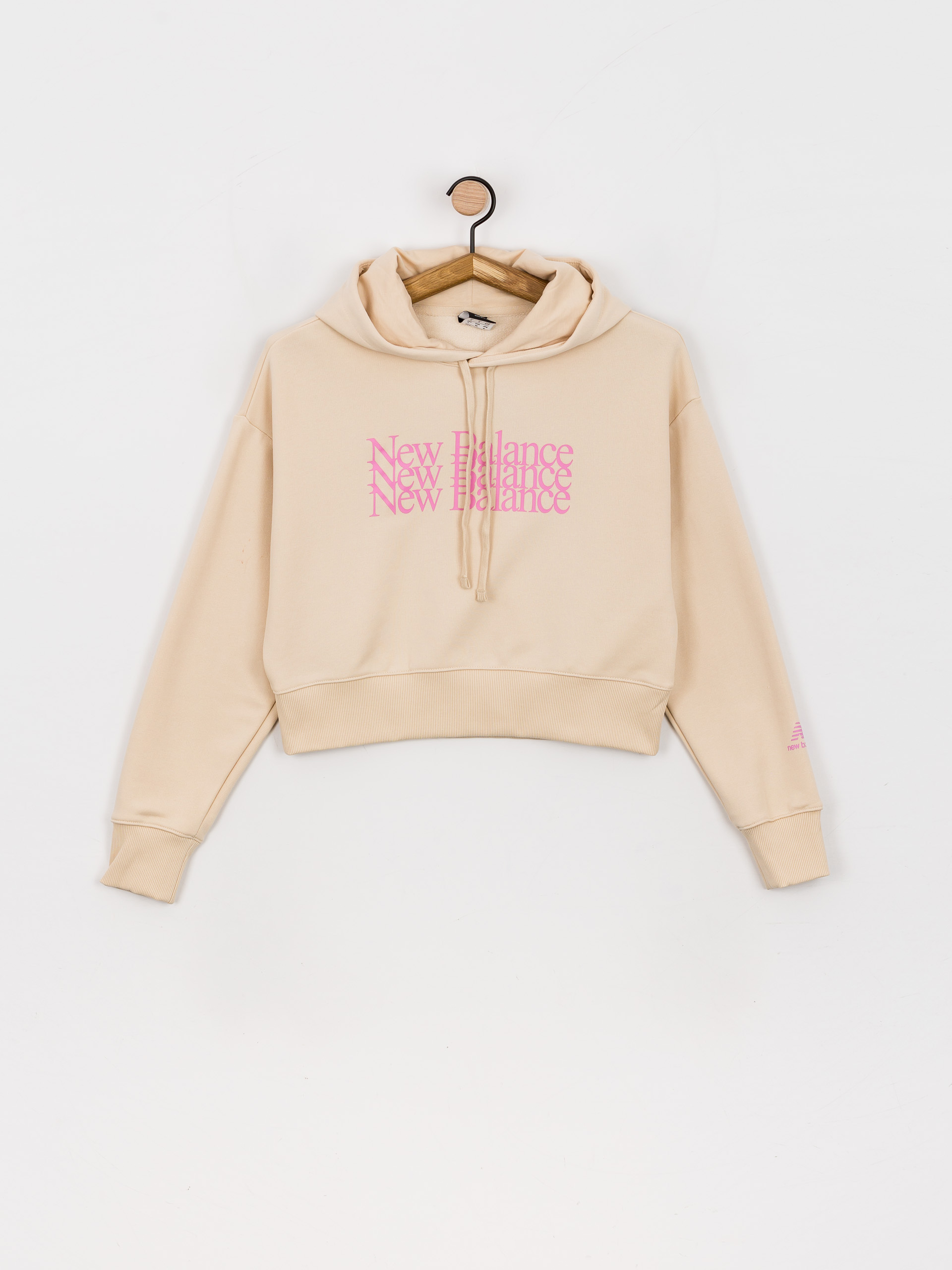 New Balance Essentials Celebrate HD Hoodie Wmn (beige)