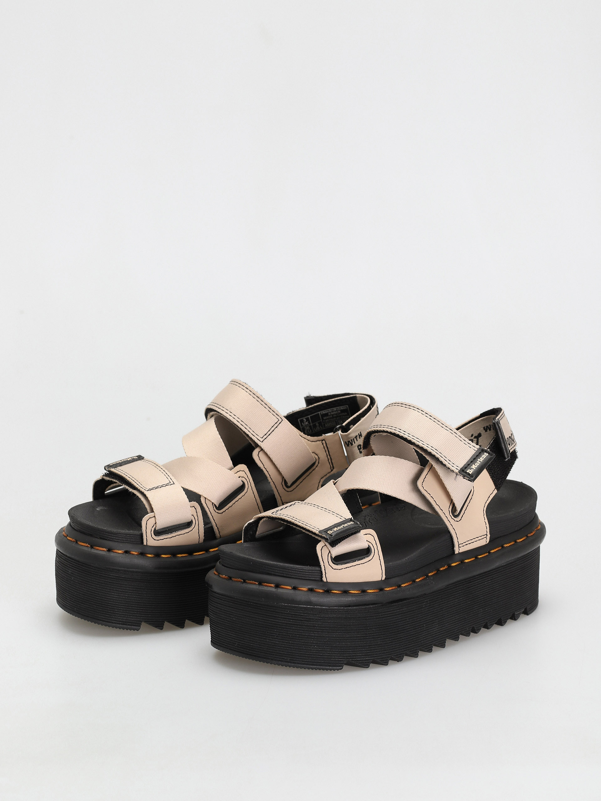 moko♡Dr.MartensKIMBER IIサンダル&VOSSQUAD Dr. Martens Women's Kimber Ii Sandal, Black Athena Webbing