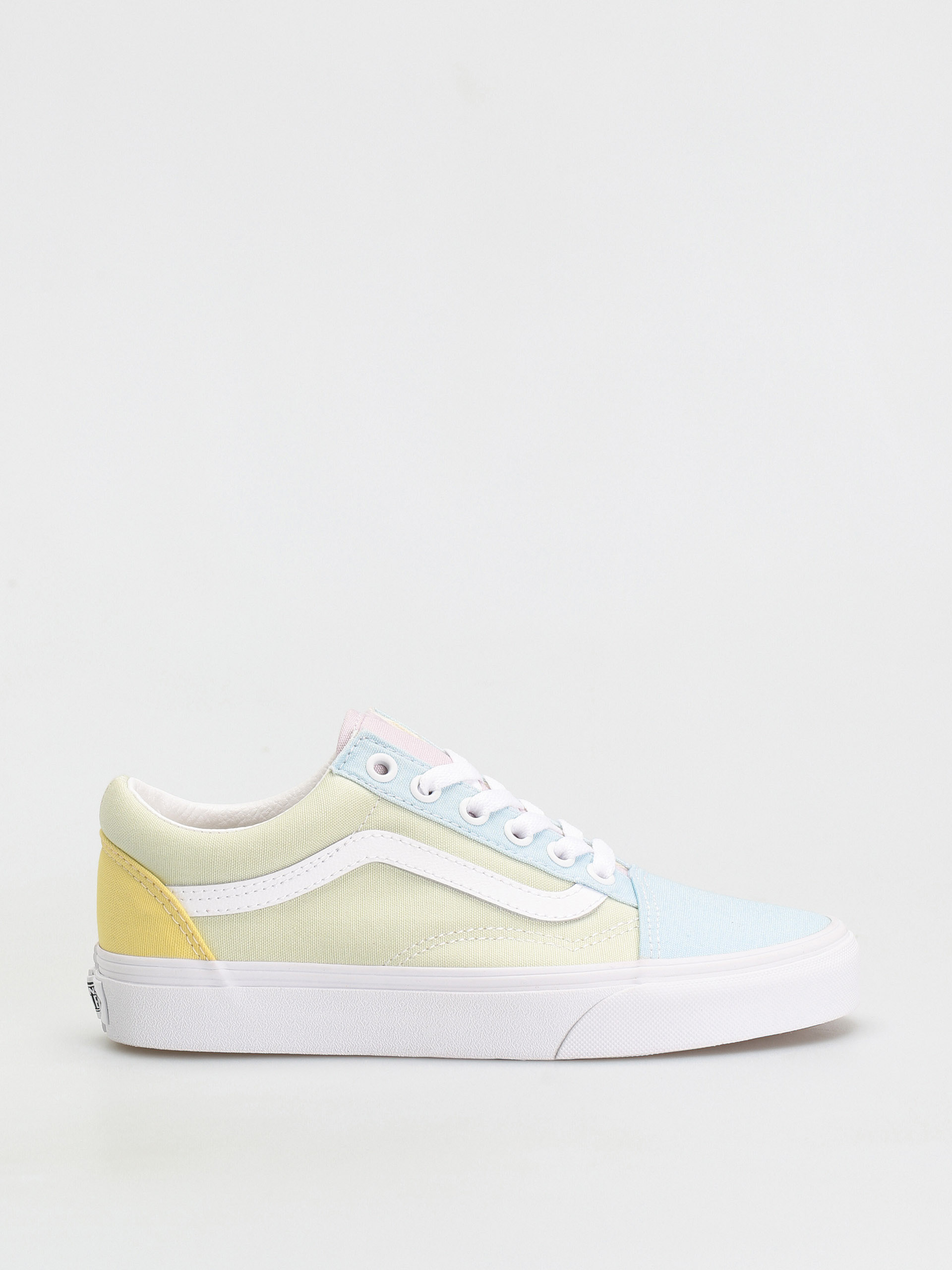 Vans Old Skool Shoes (pastel block/multi/true white)