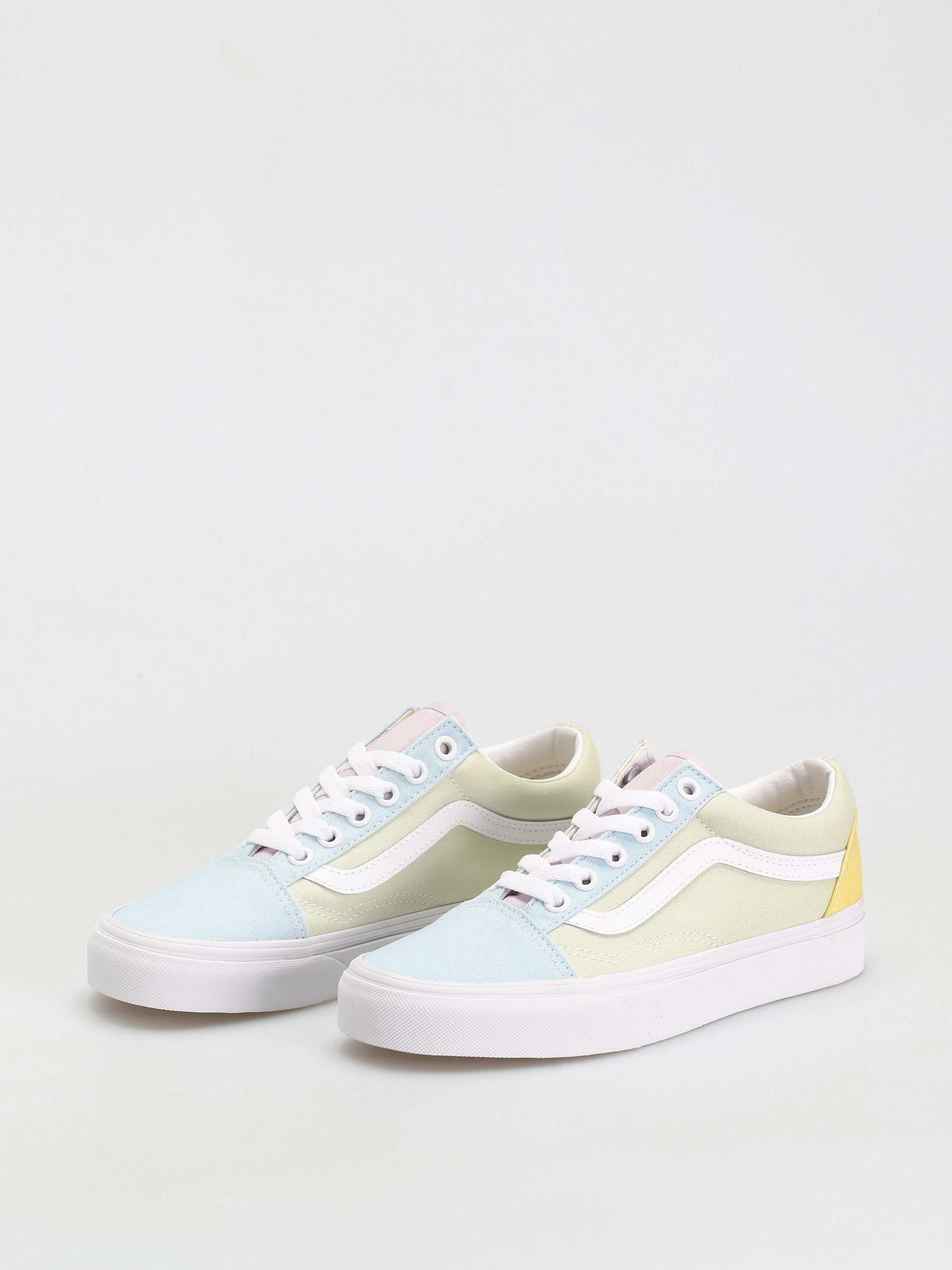Vans Old Skool Schuhe pastel block multi true white