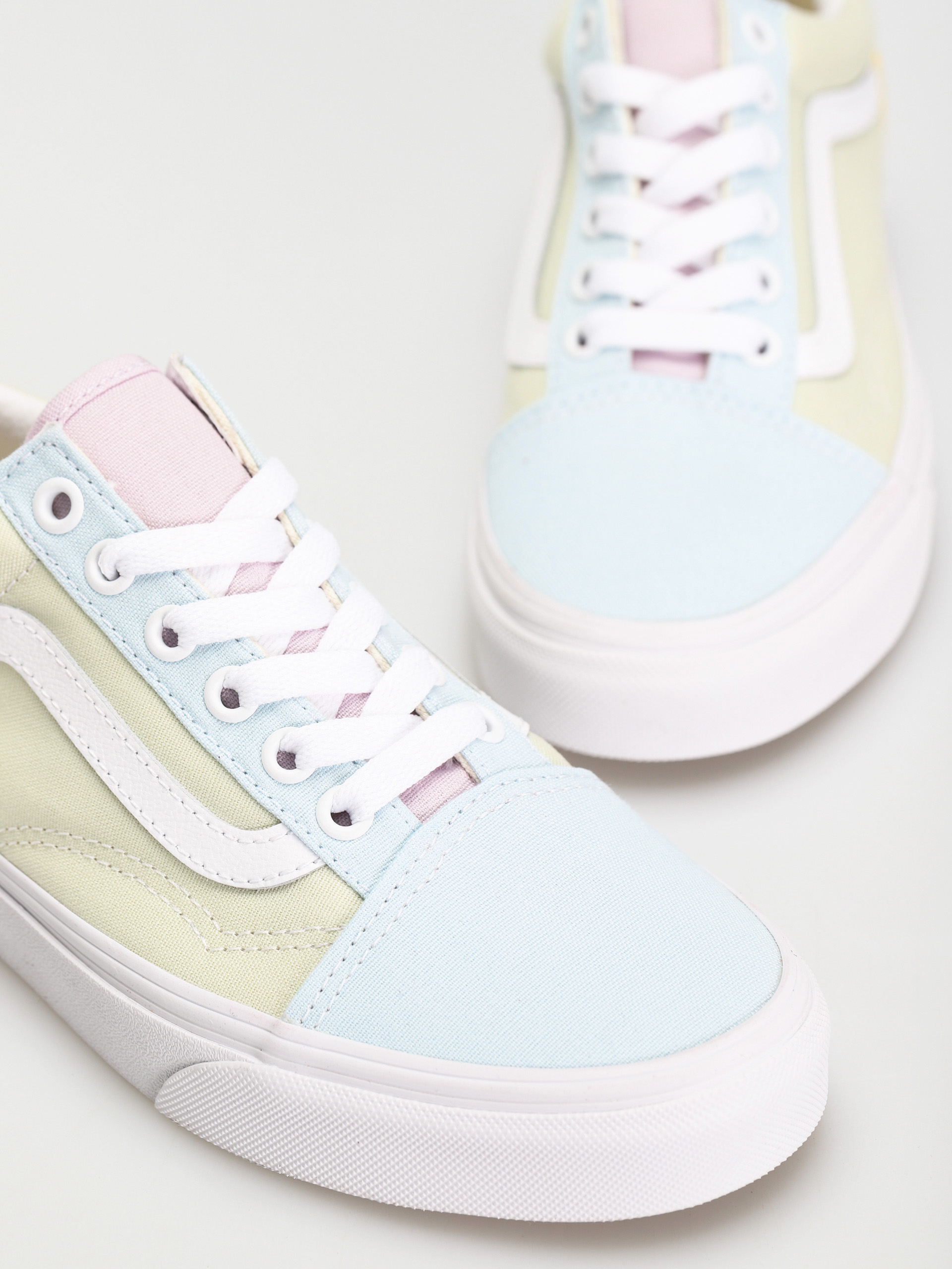 Vans Old Skool Shoes (pastel block/multi/true white)