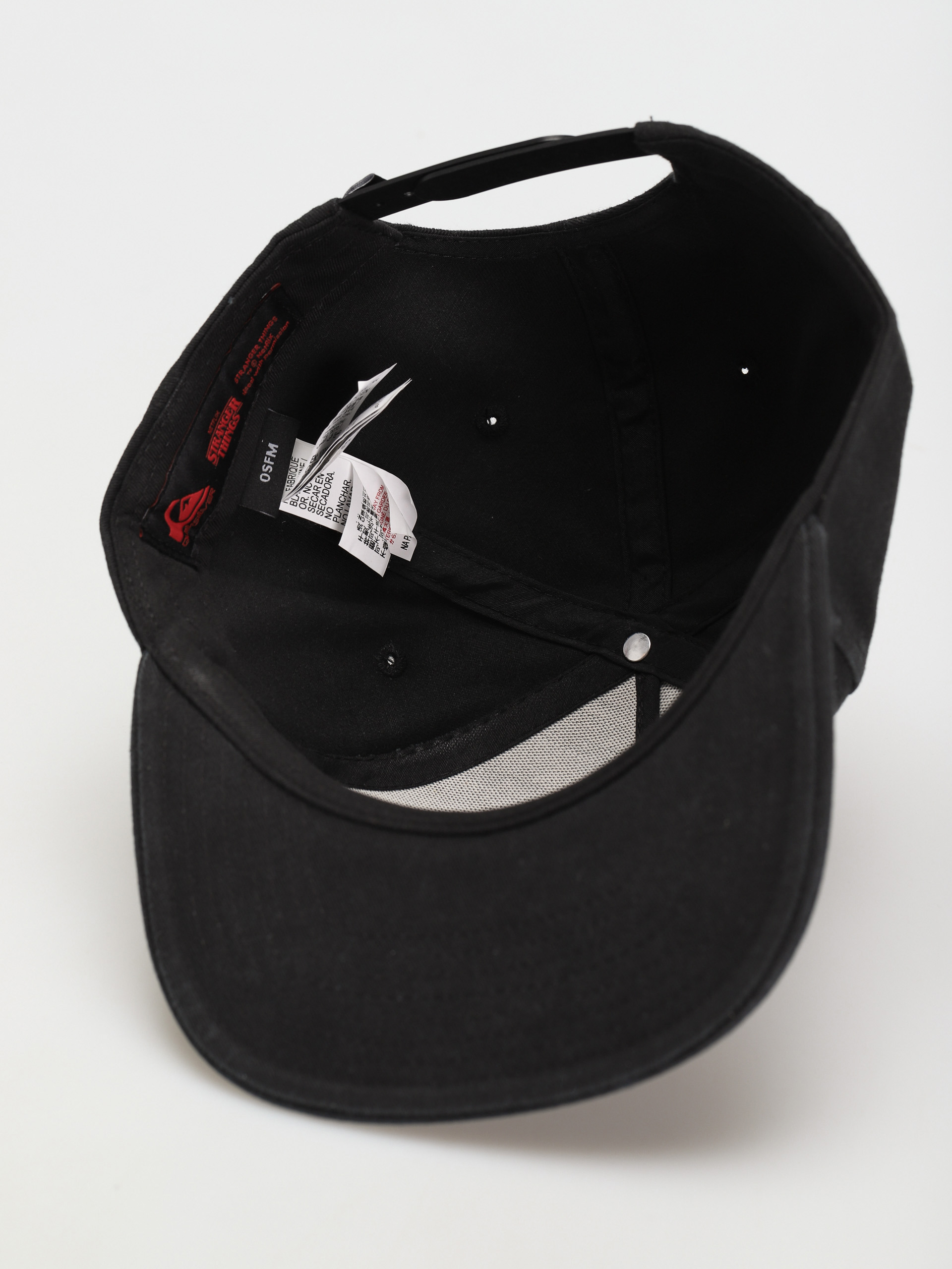 Quiksilver X Stranger Things Upside Down 5 Panel Cap (black)