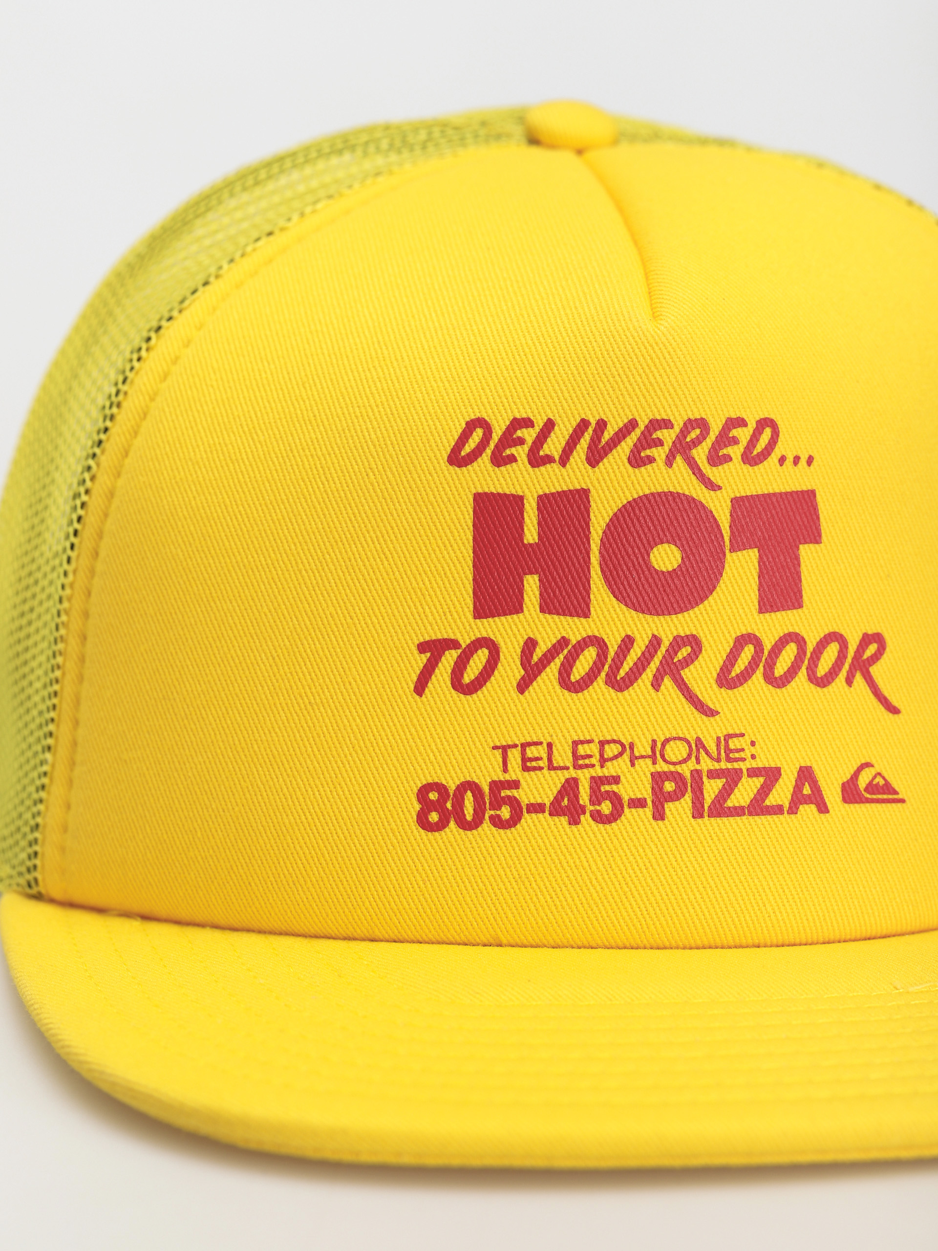Quiksilver  X Stranger Things Surfer Boy Trucker Cap (lemon zest)