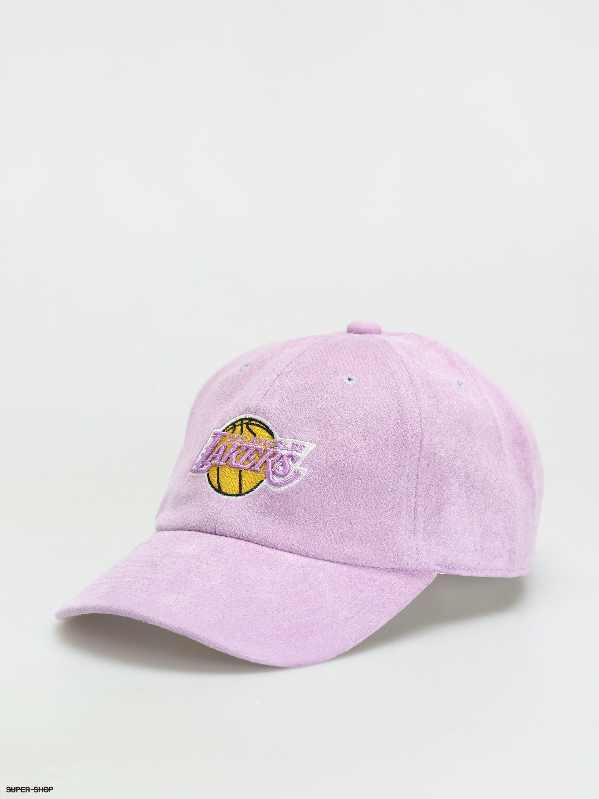 lakers suede hat