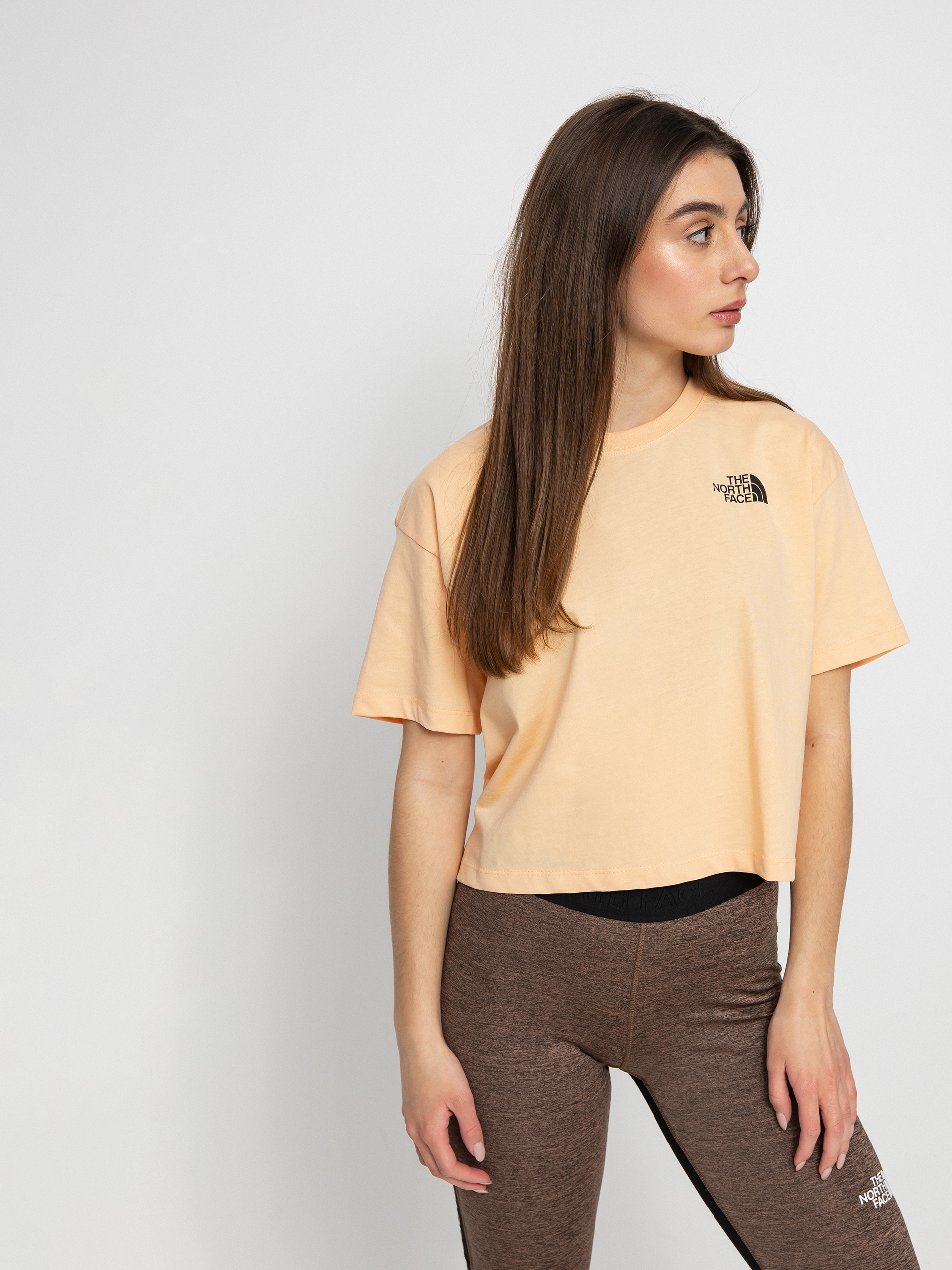 north face cropped t shirt