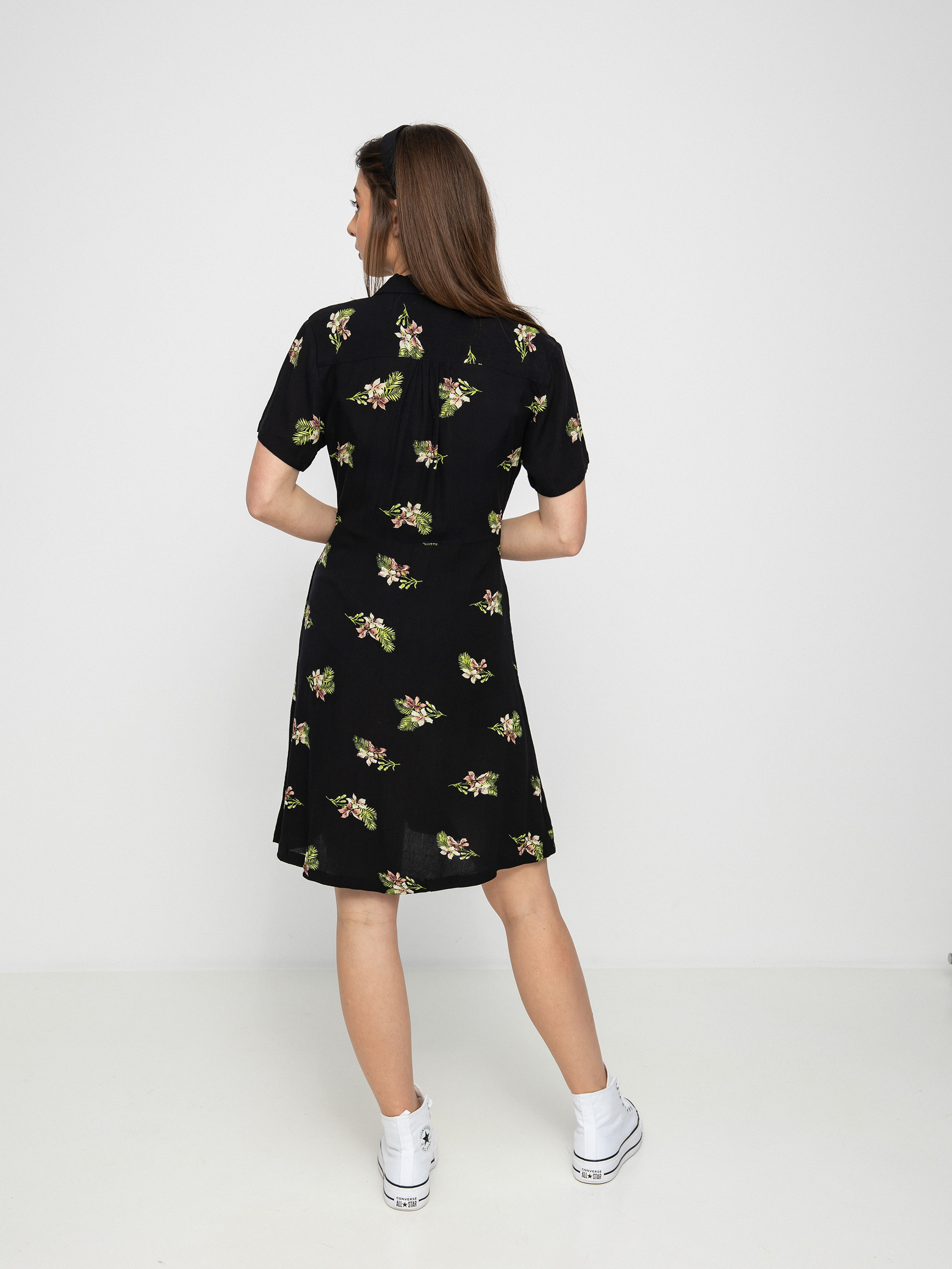 Volcom Stormy Tropix Dress Wmn (black)