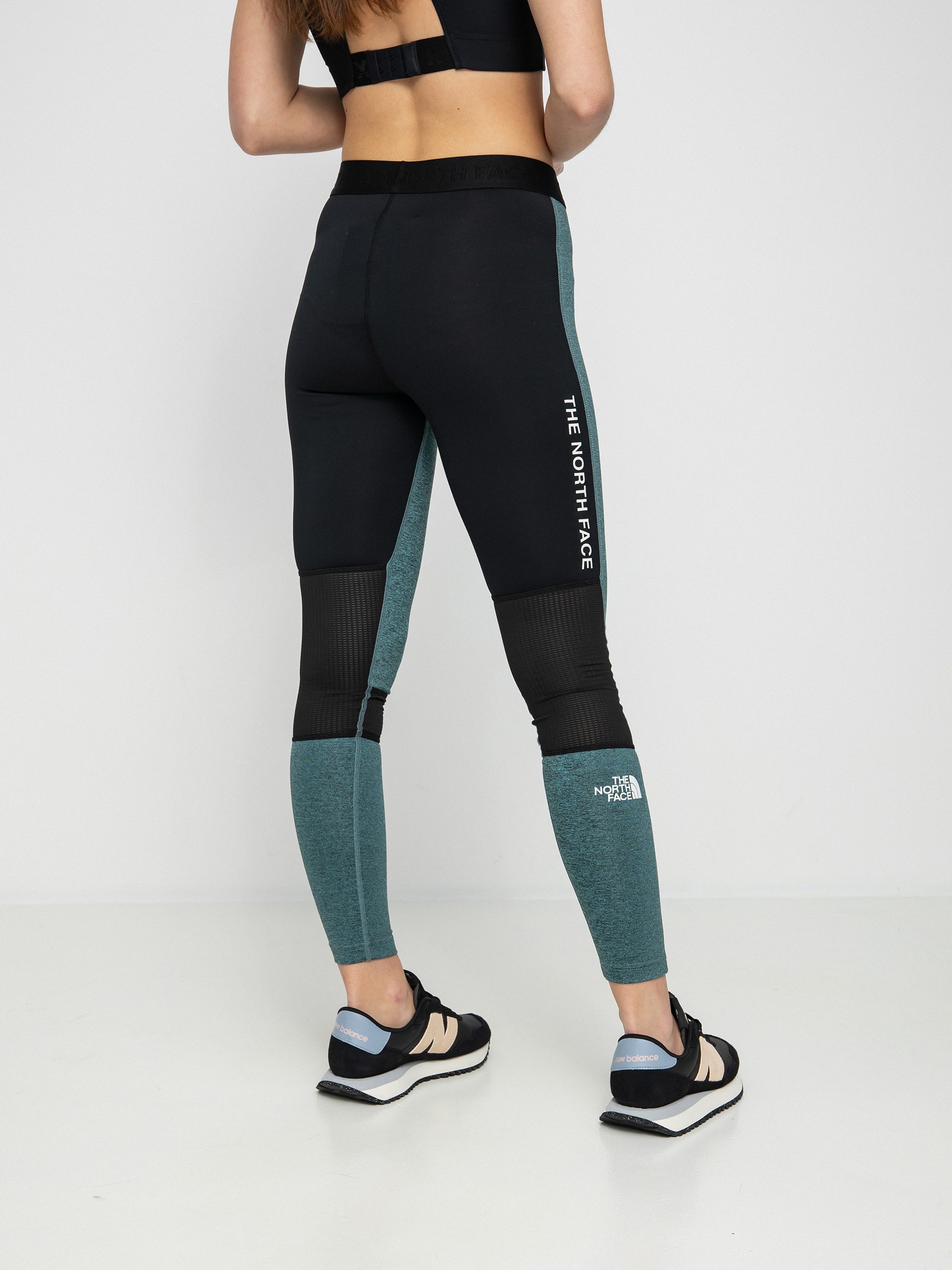 The North Face Ma Tight Leggins Wmn (goblnblublkheather/tnfblk)