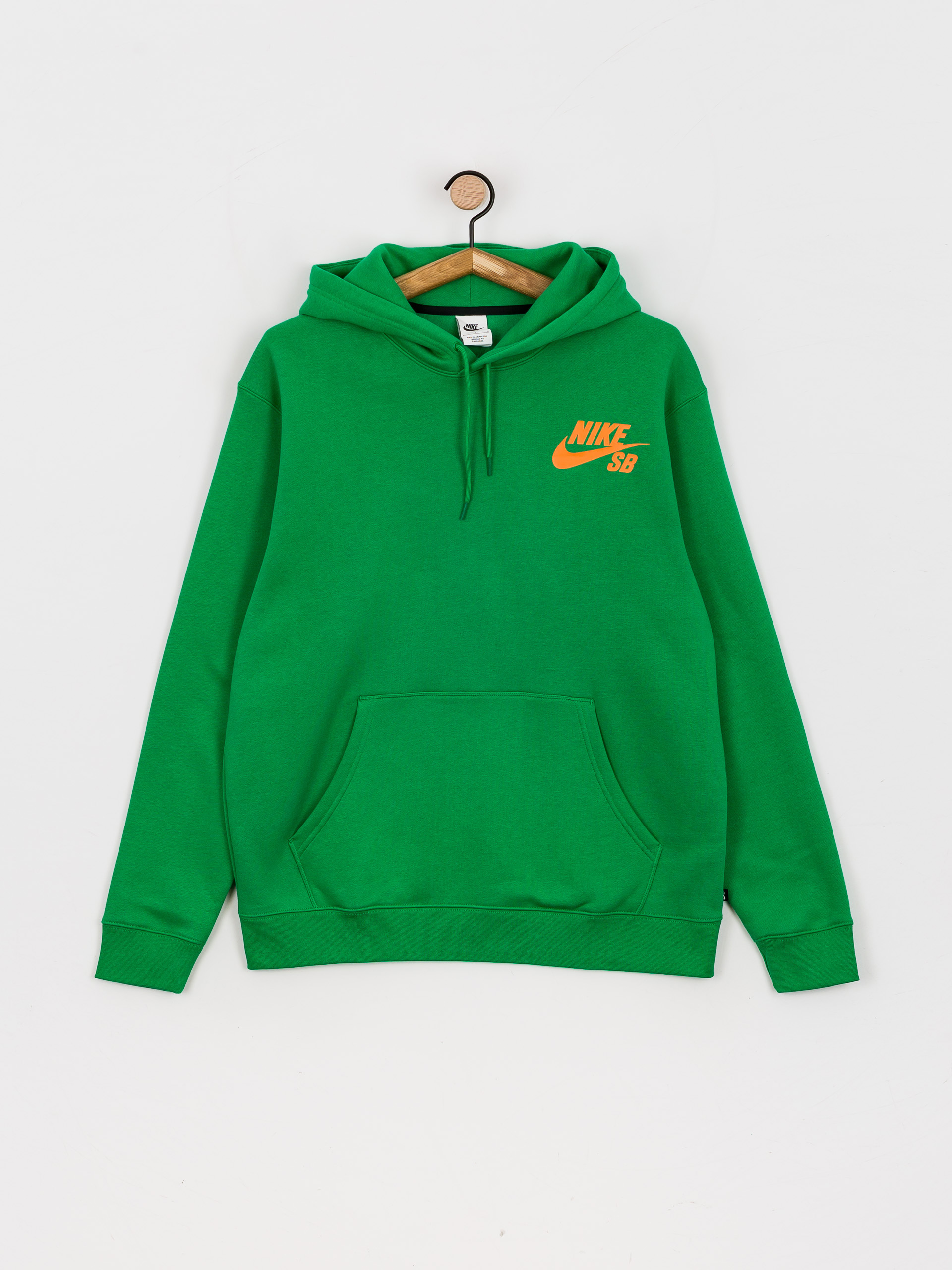 Nike SB Icon HD Hoodie (lucky green/total orange)