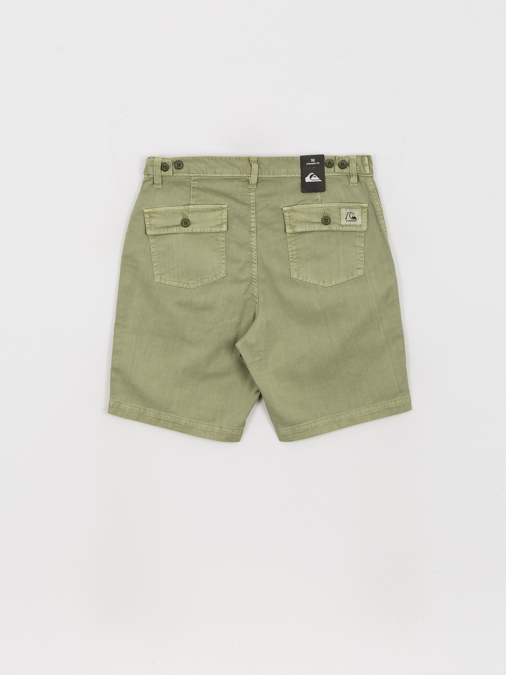 Quiksilver Natural Dye Fatigue Shorts (four leaf clover)