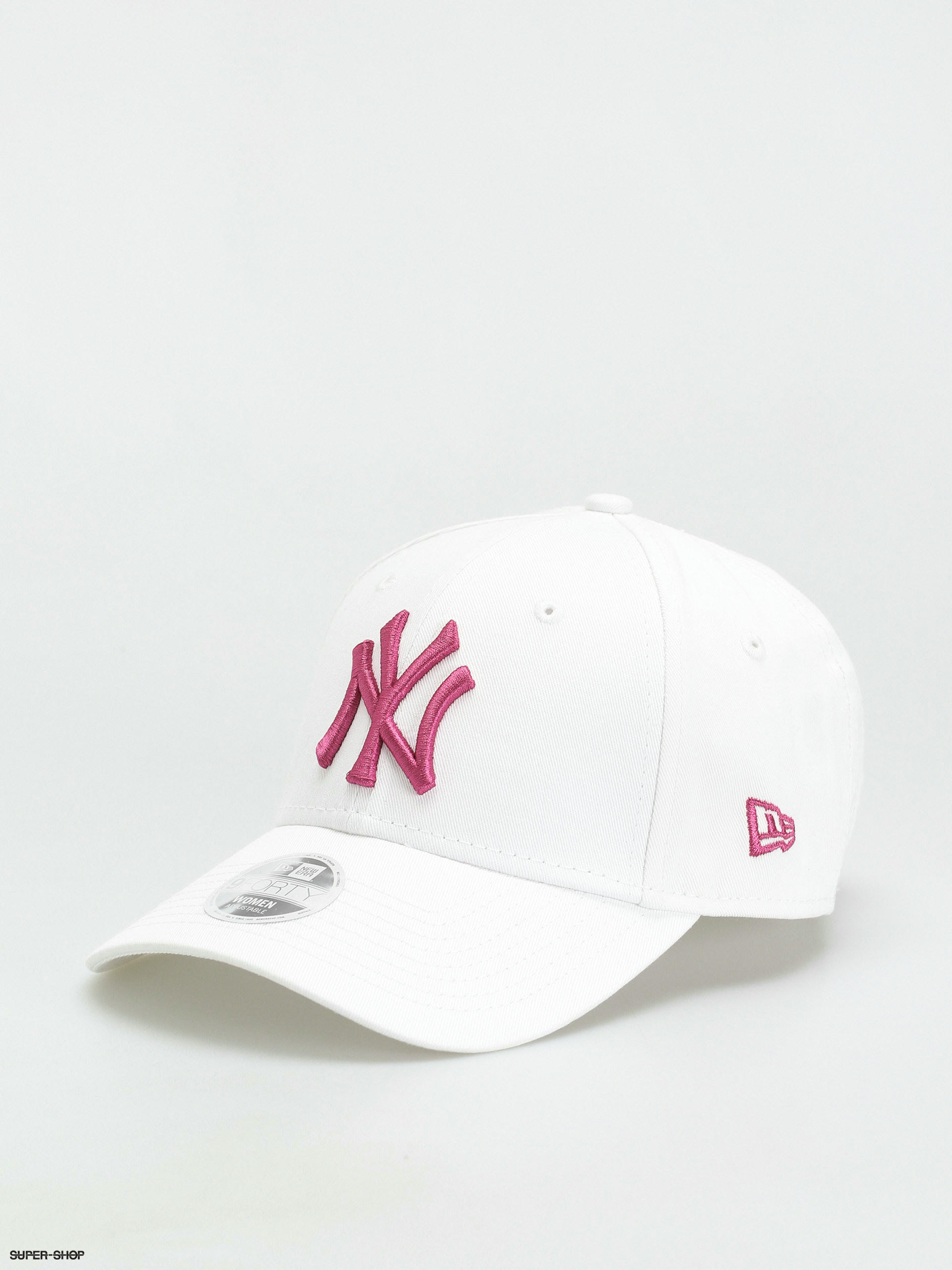 Omgeving zelfstandig naamwoord fluctueren New Era New York Yankees 9 Forty Cap Wmn (white/pink)