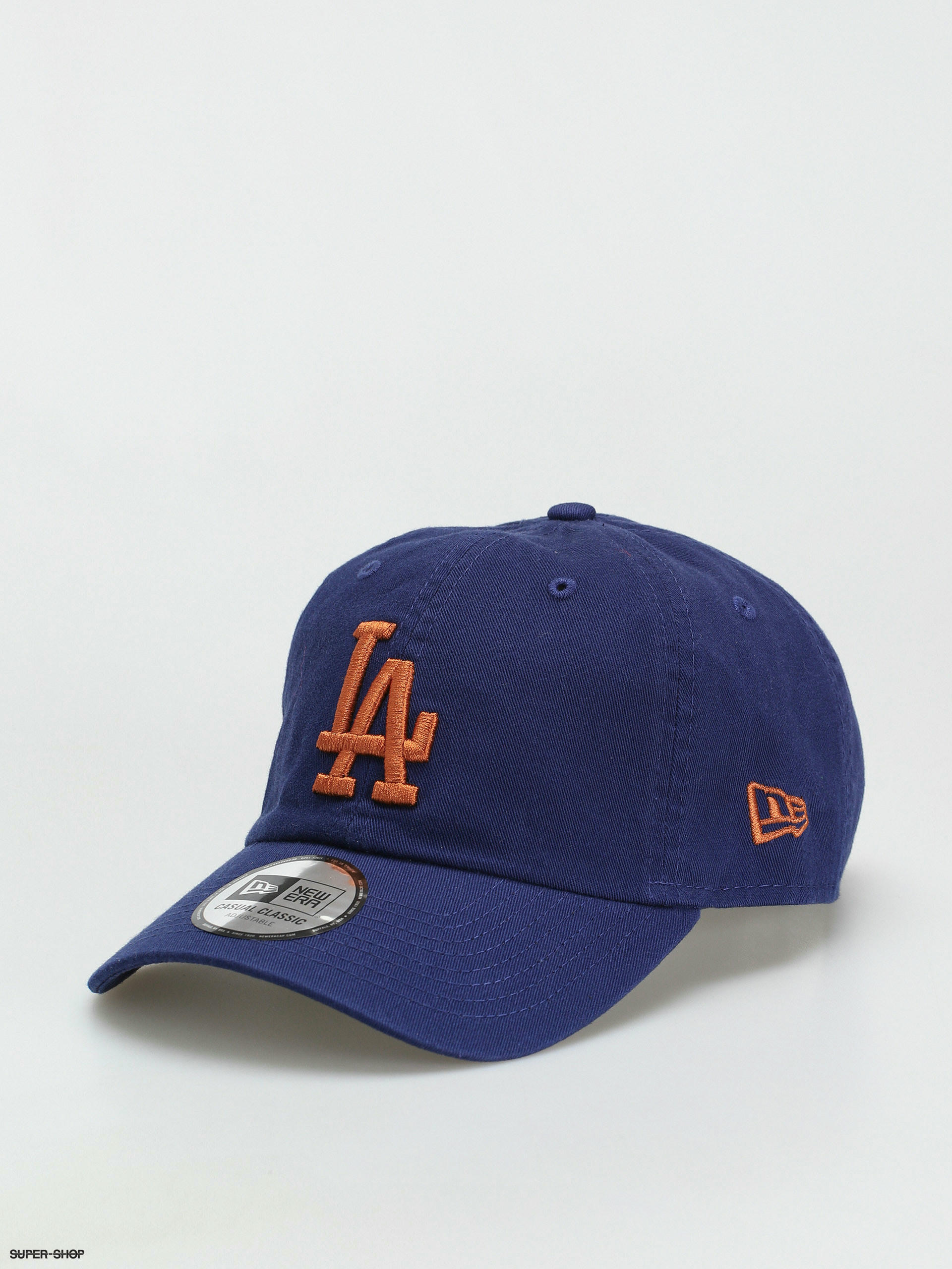 Decoratief kapsel Gezamenlijk New Era Los Angeles Dodgers 9 Twenty Cap (navy/orange)