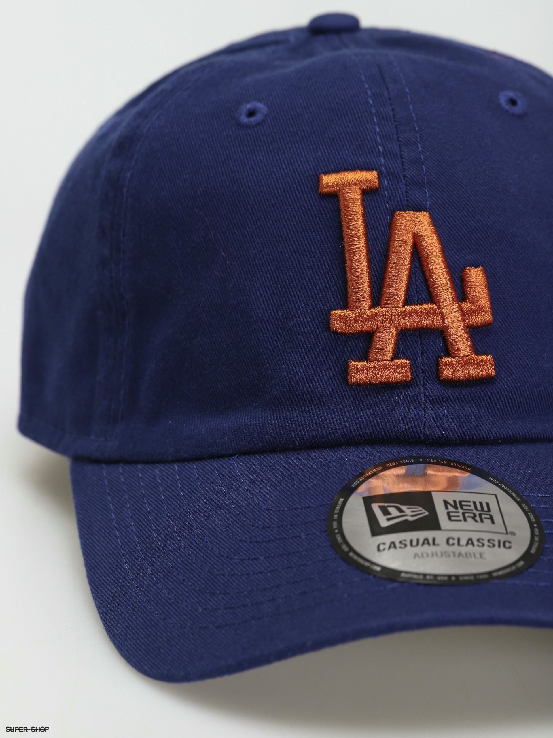 Los Angeles Dodgers Mens T-Shirt '47 Brand Wordmark LA Crimson