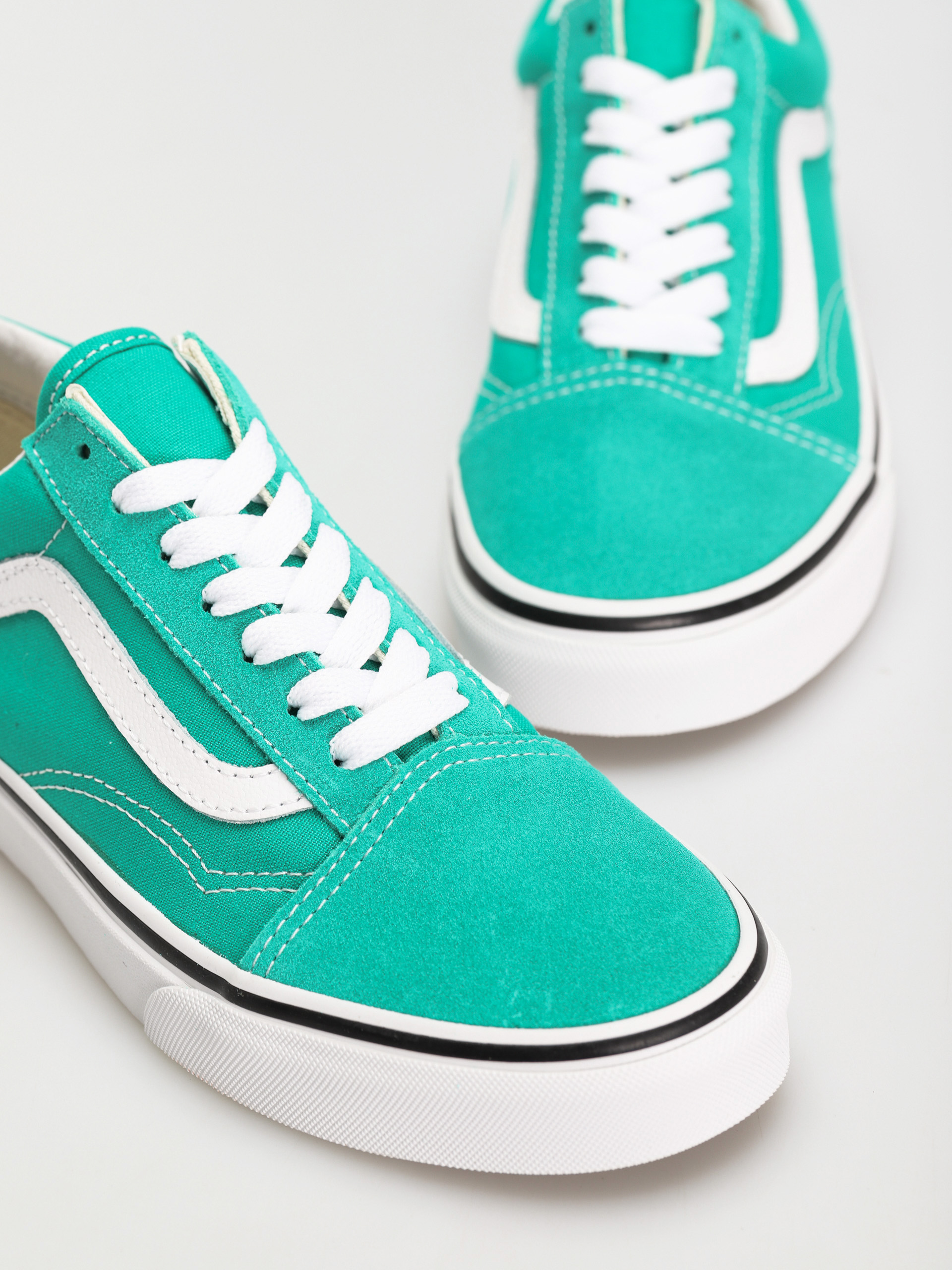 Vans Old Skool Shoes (pepper green/true white)