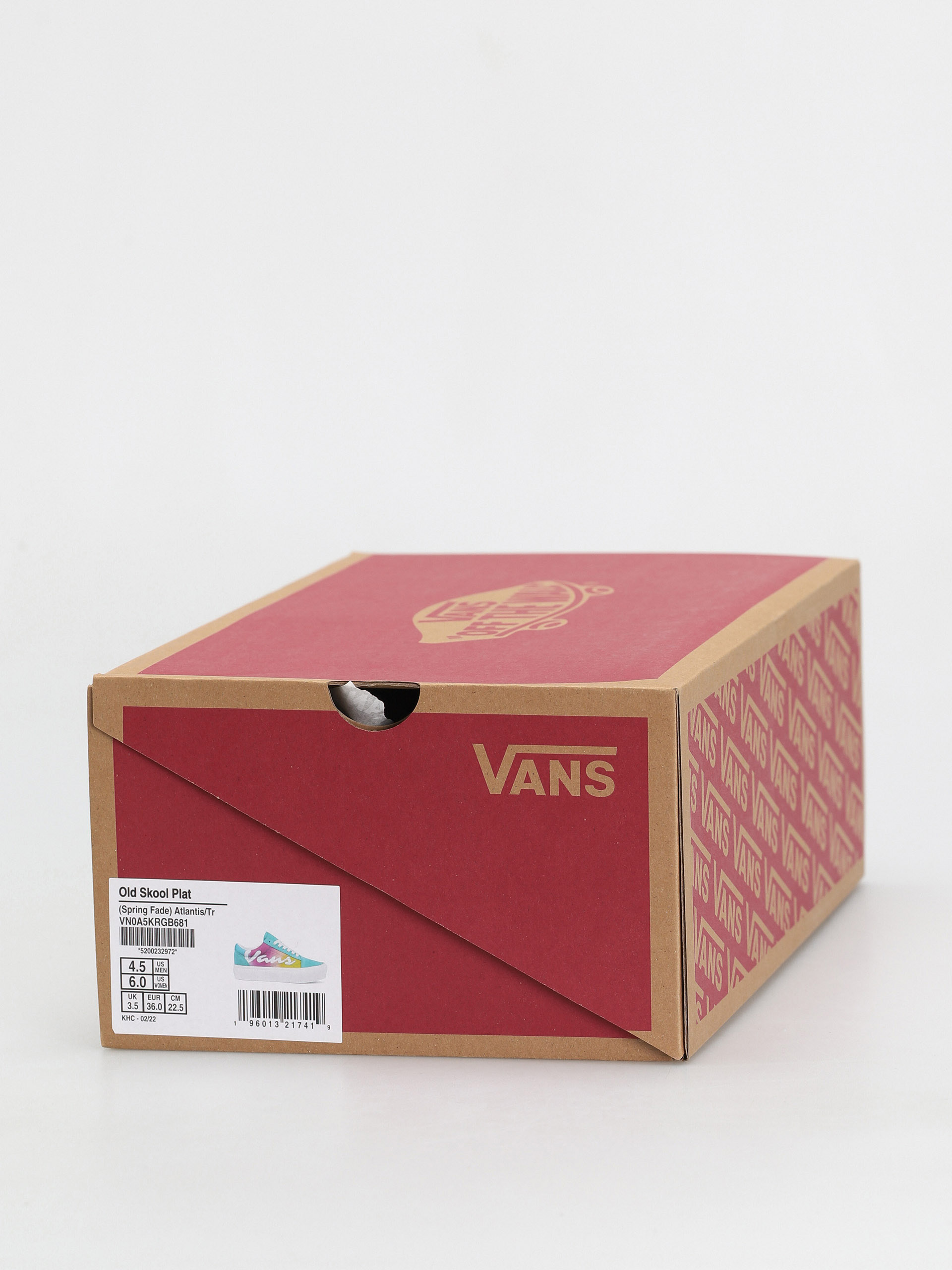 Vans Old Skool Platform Shoes (spring fade/atlantis/true white)