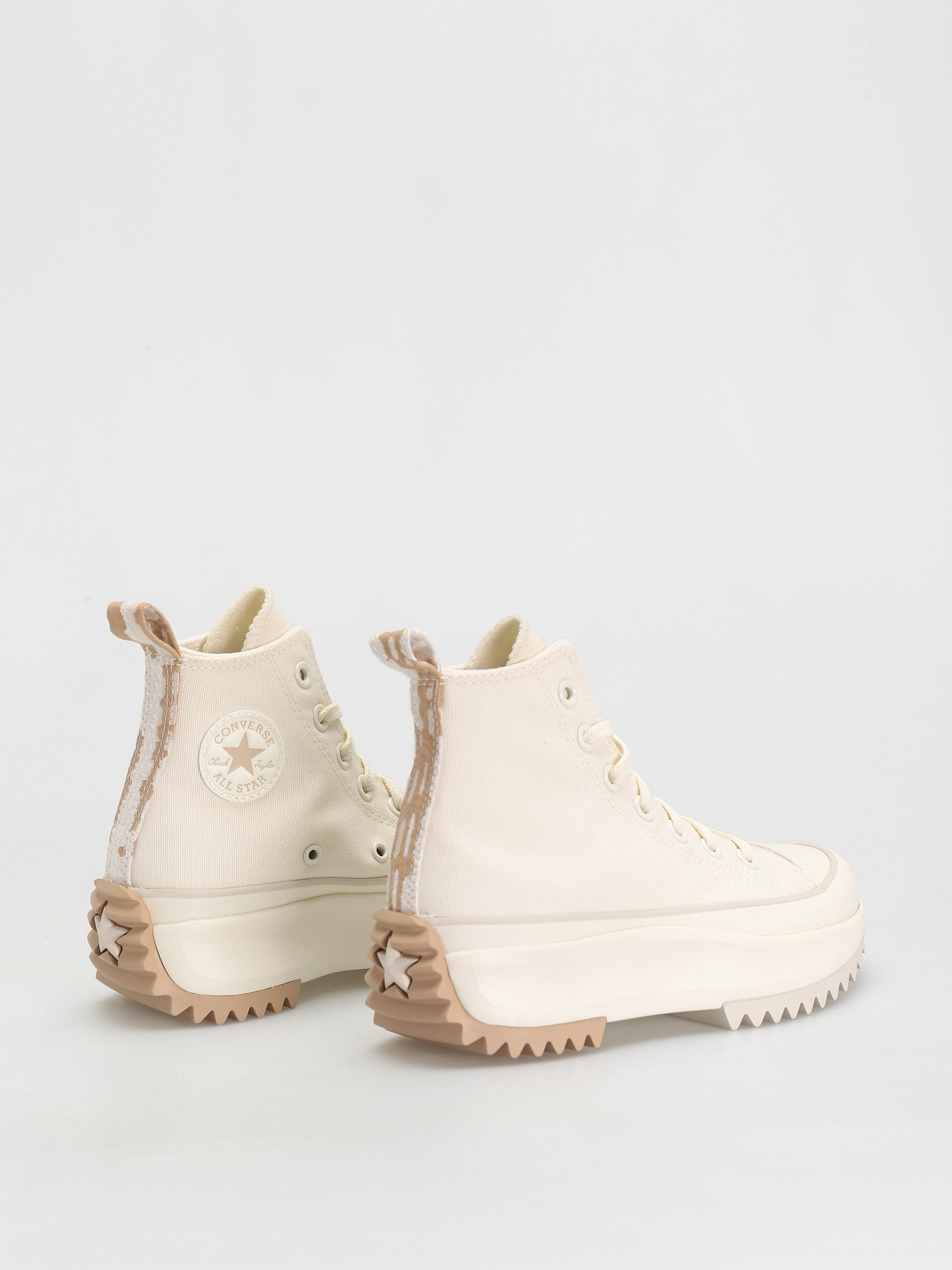 Converse Run Star Hike Hi Shoes (egret/hemp/desert sand)