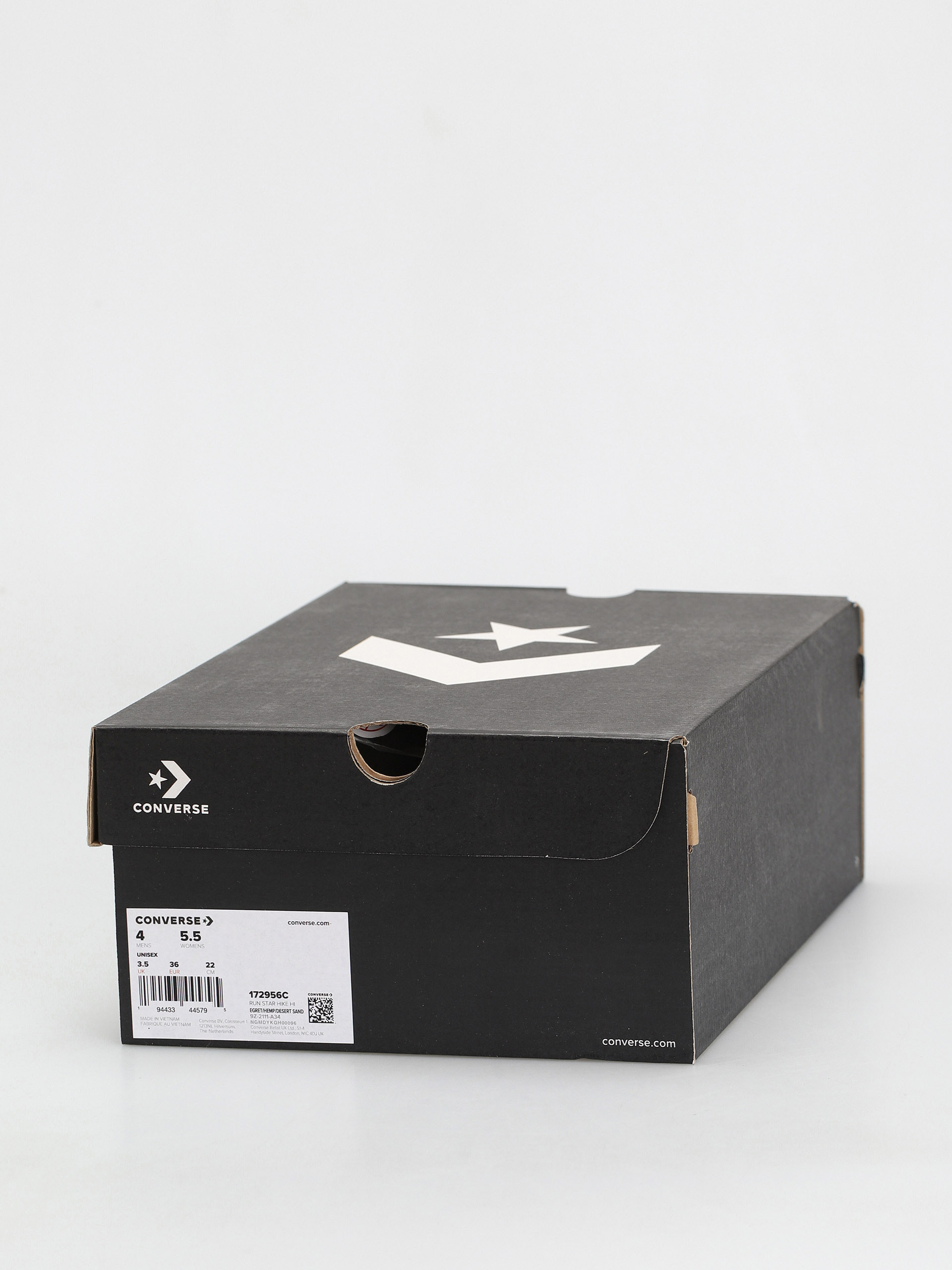 Converse Run Star Hike Hi Shoes (egret/hemp/desert sand)