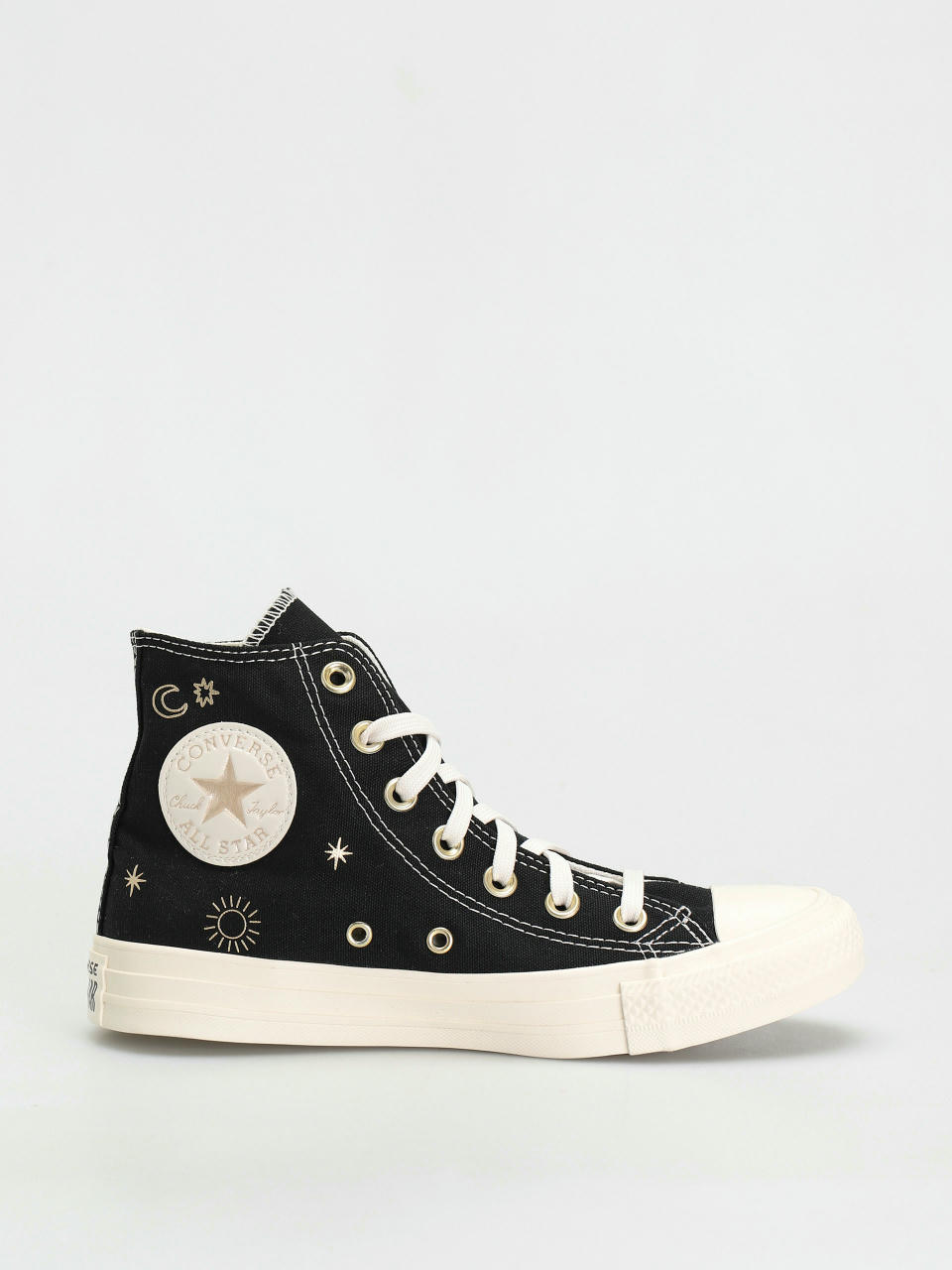 Converse Chuck Taylor All Star Hi Shoes Wmn (black/light gold/egret)