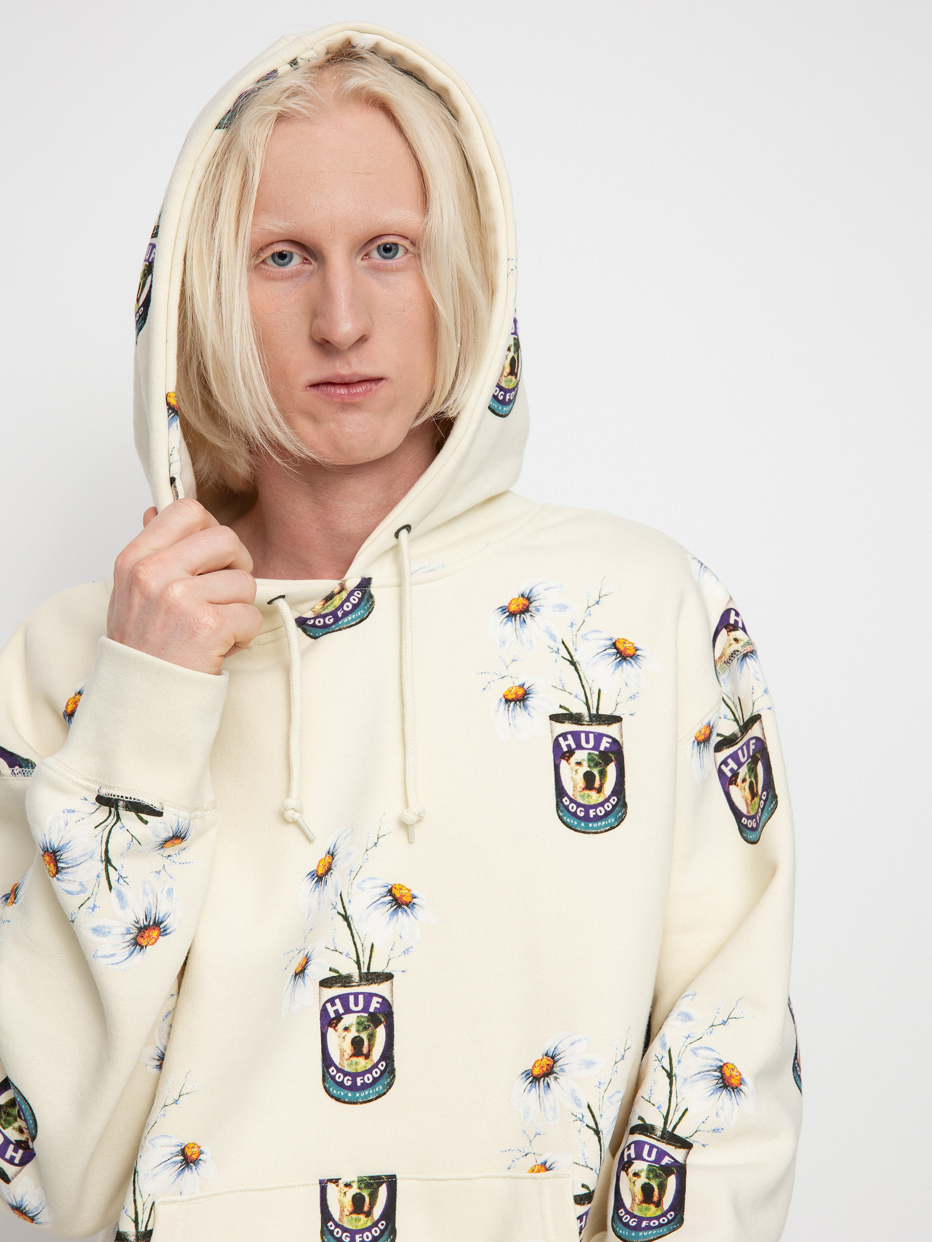 HUF Canned HD Hoodie (off white)