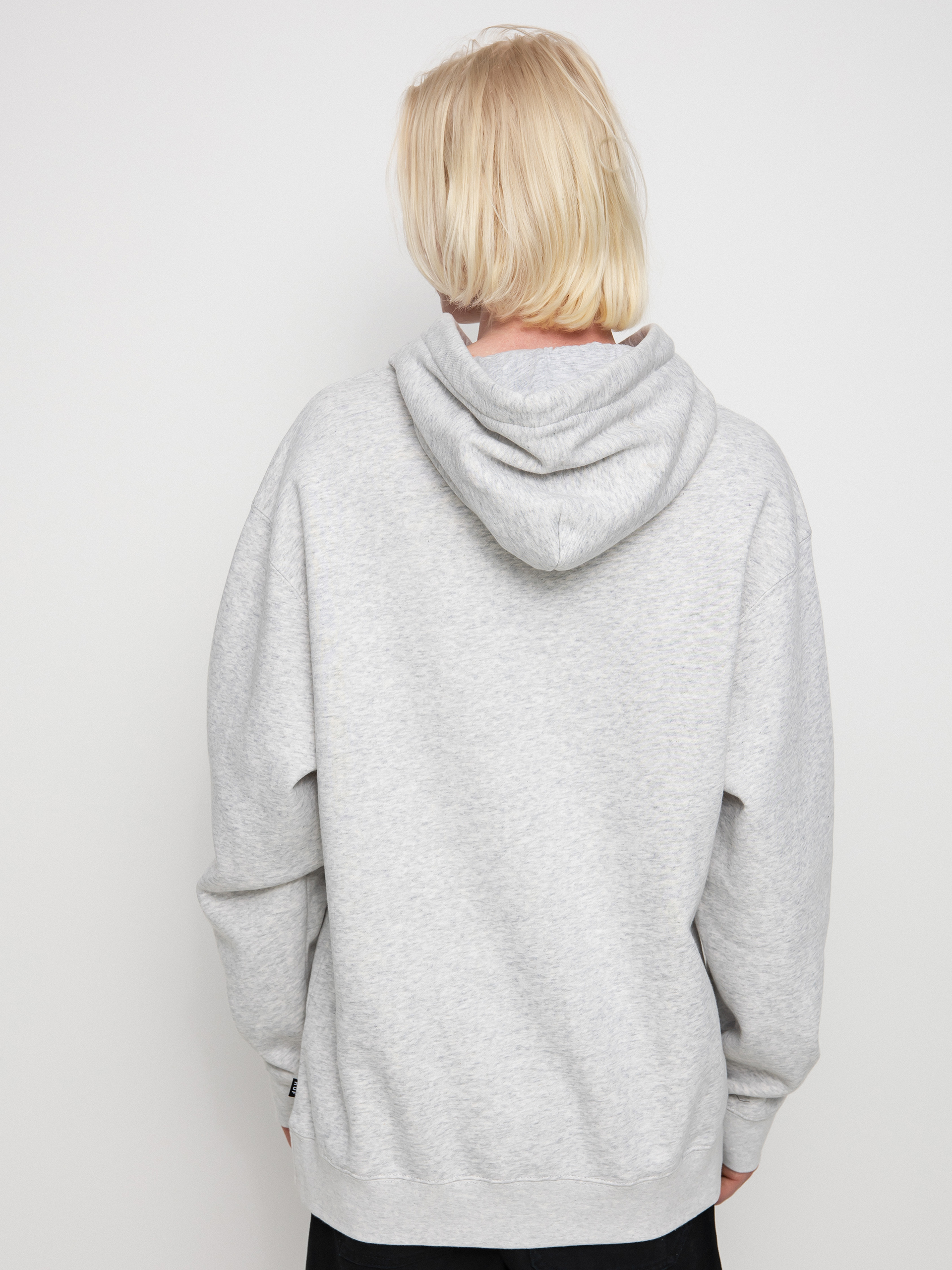 HUF Essentials Box Logo HD Hoodie (athletic heather)