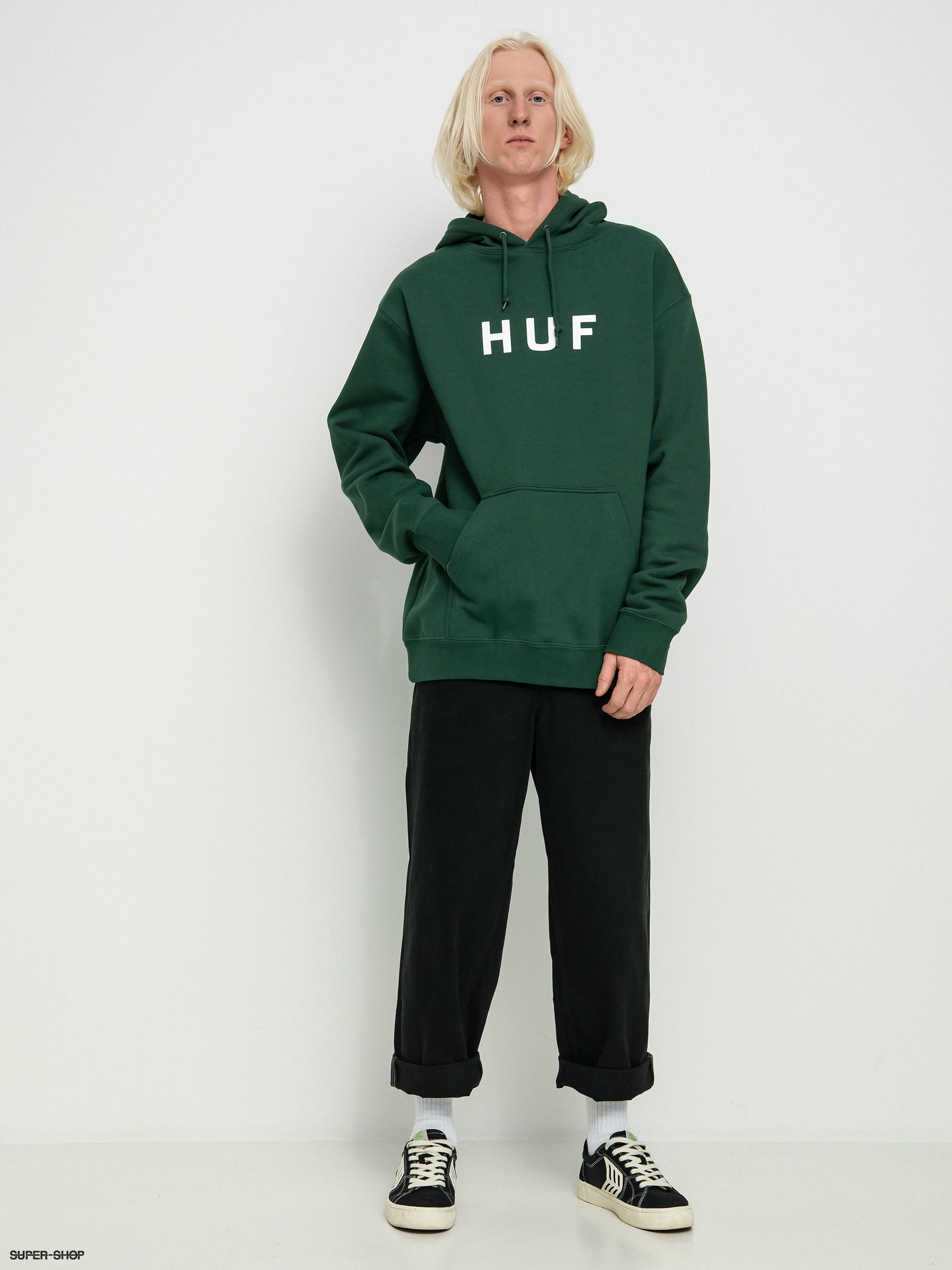 Green huf online hoodie