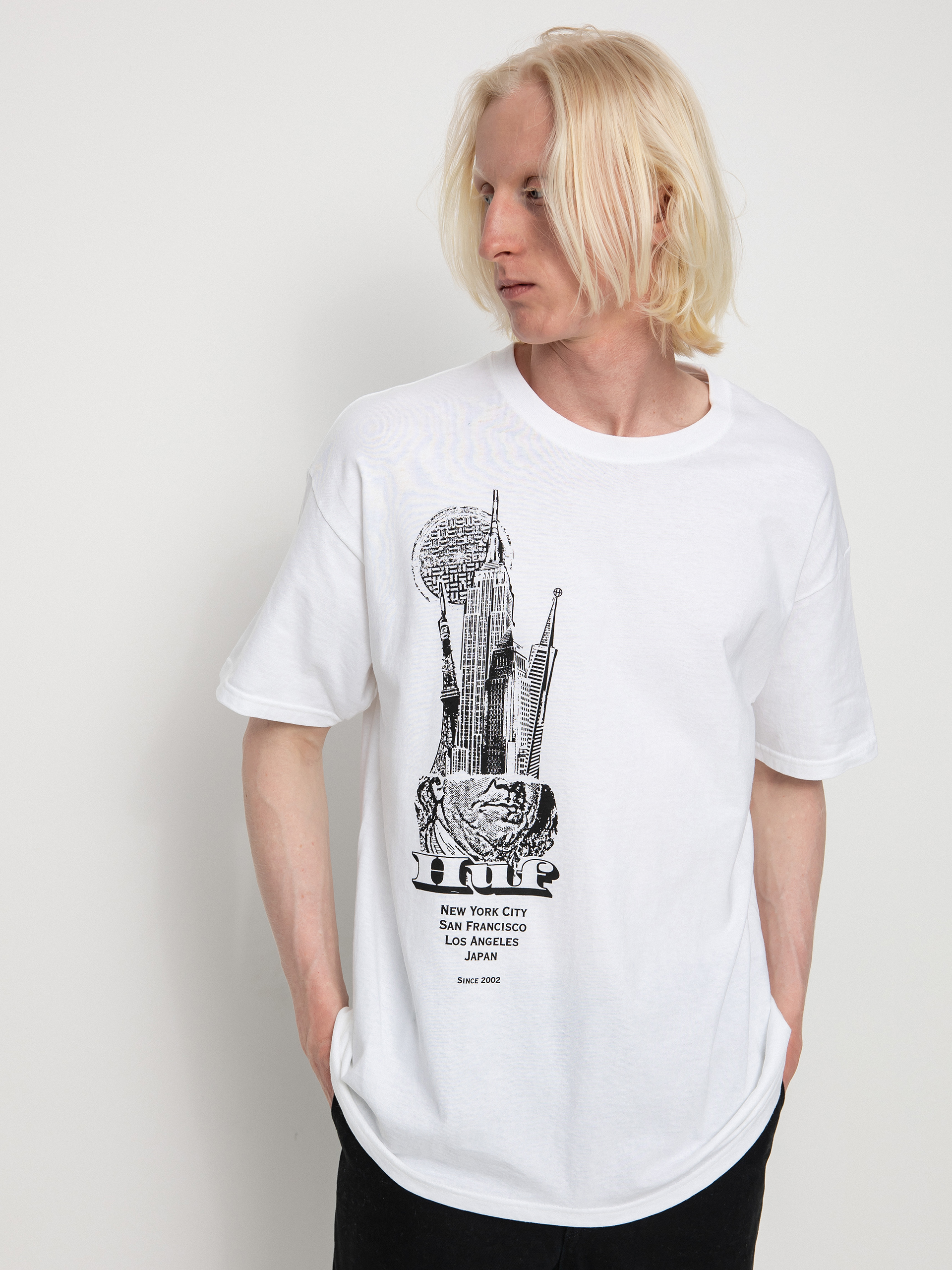 HUF Skyscrapers T-shirt (white)