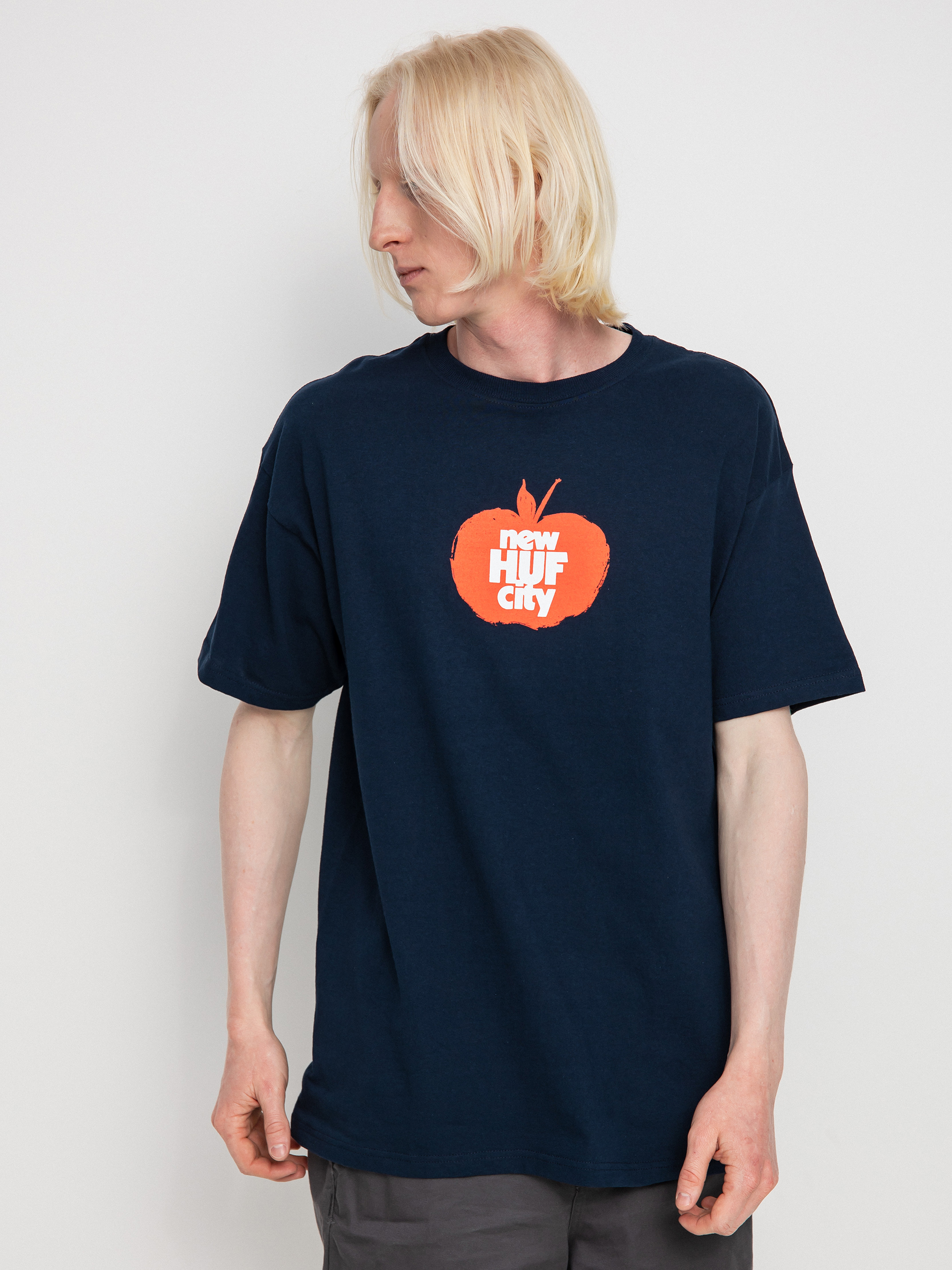 HUF Golden Apple T-shirt (navy)