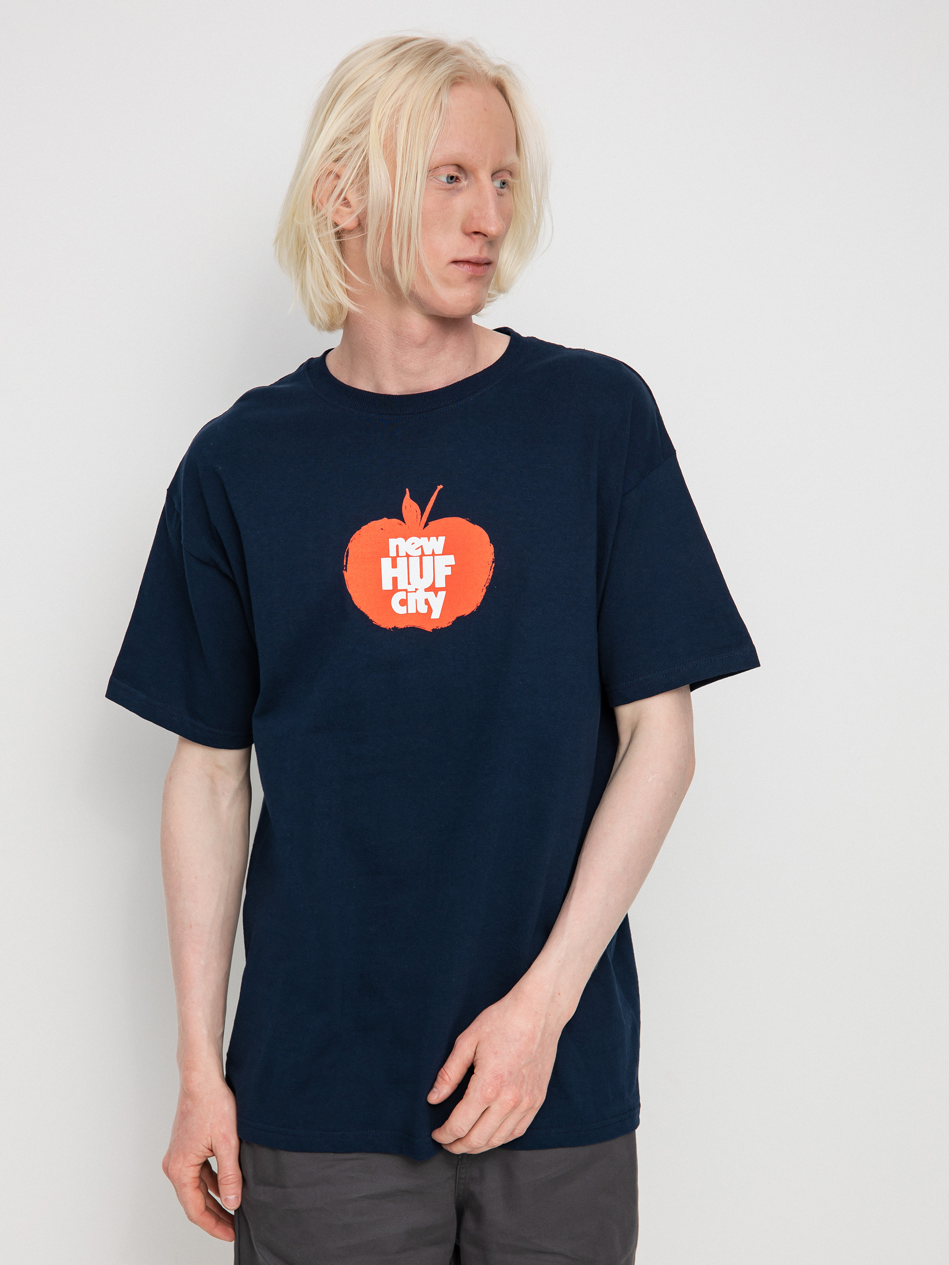 HUF Golden Apple T-Shirt (navy)