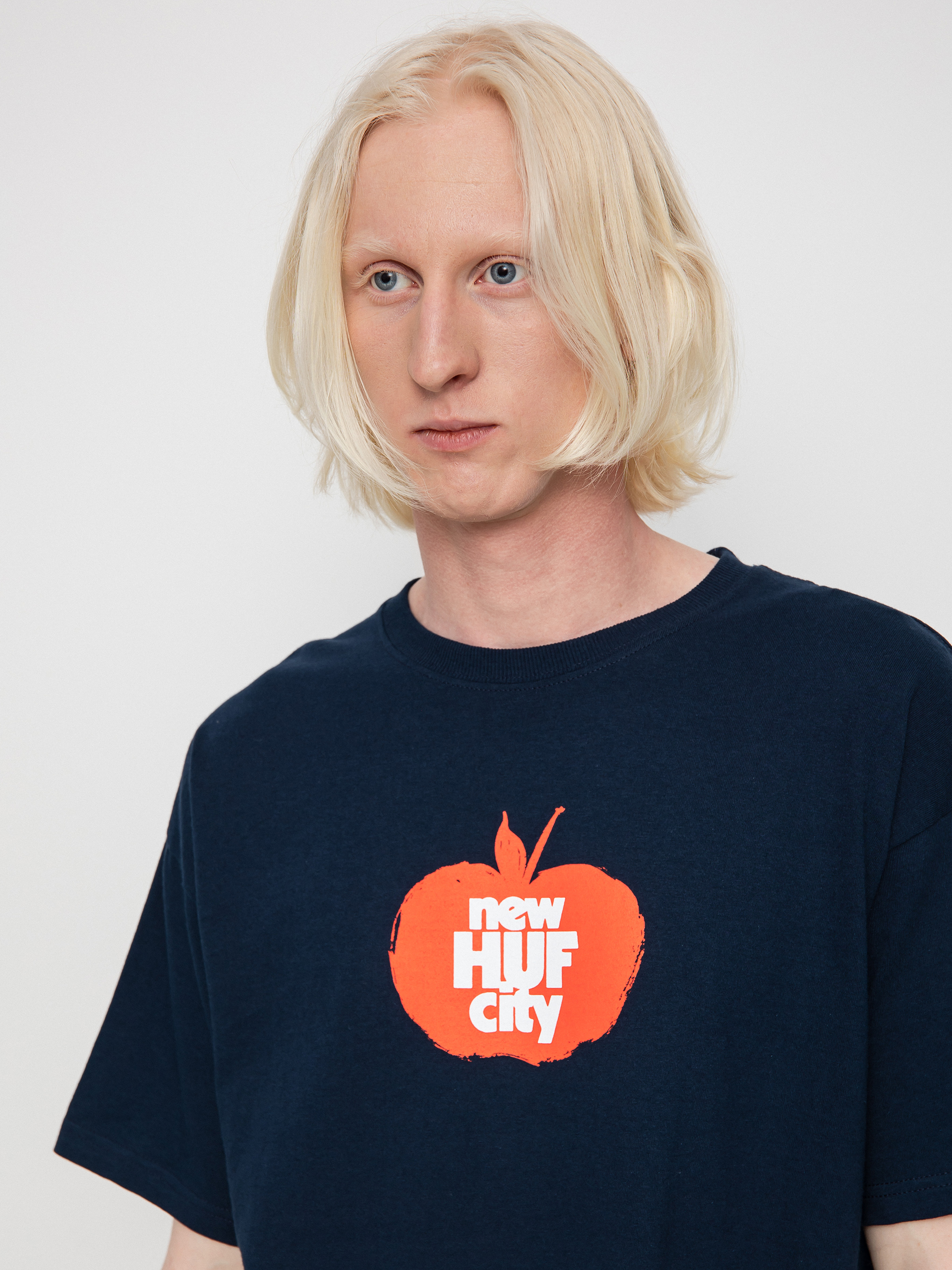 HUF Golden Apple T-Shirt (navy)