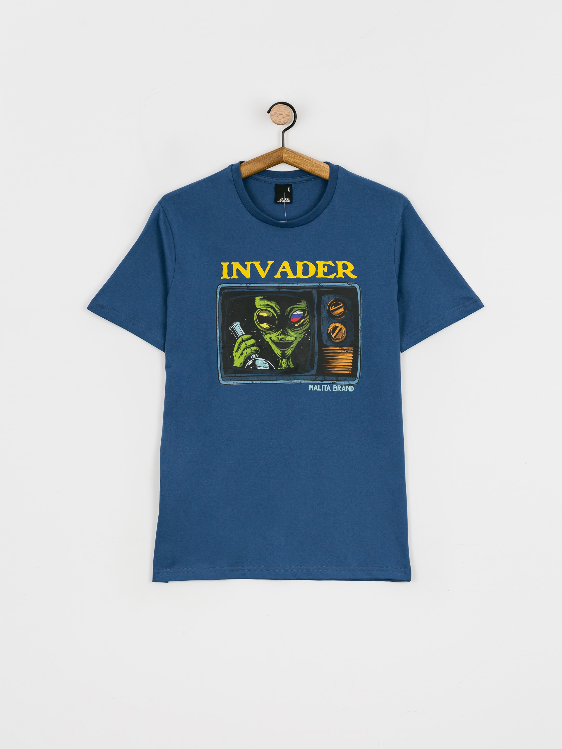 Malita Invader T-shirt (navy)