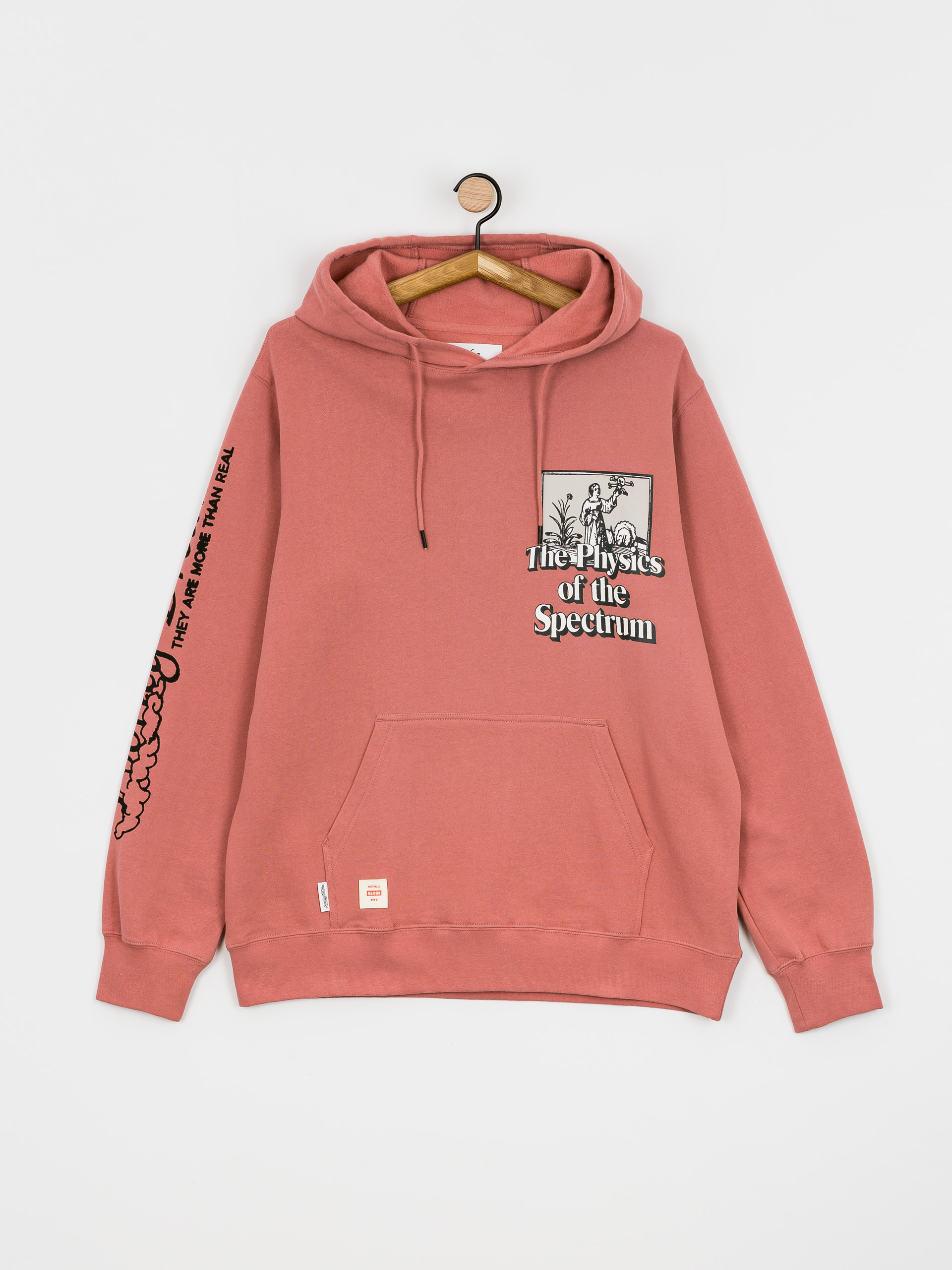 Globe The Physics HD Hoodie (red smoke)