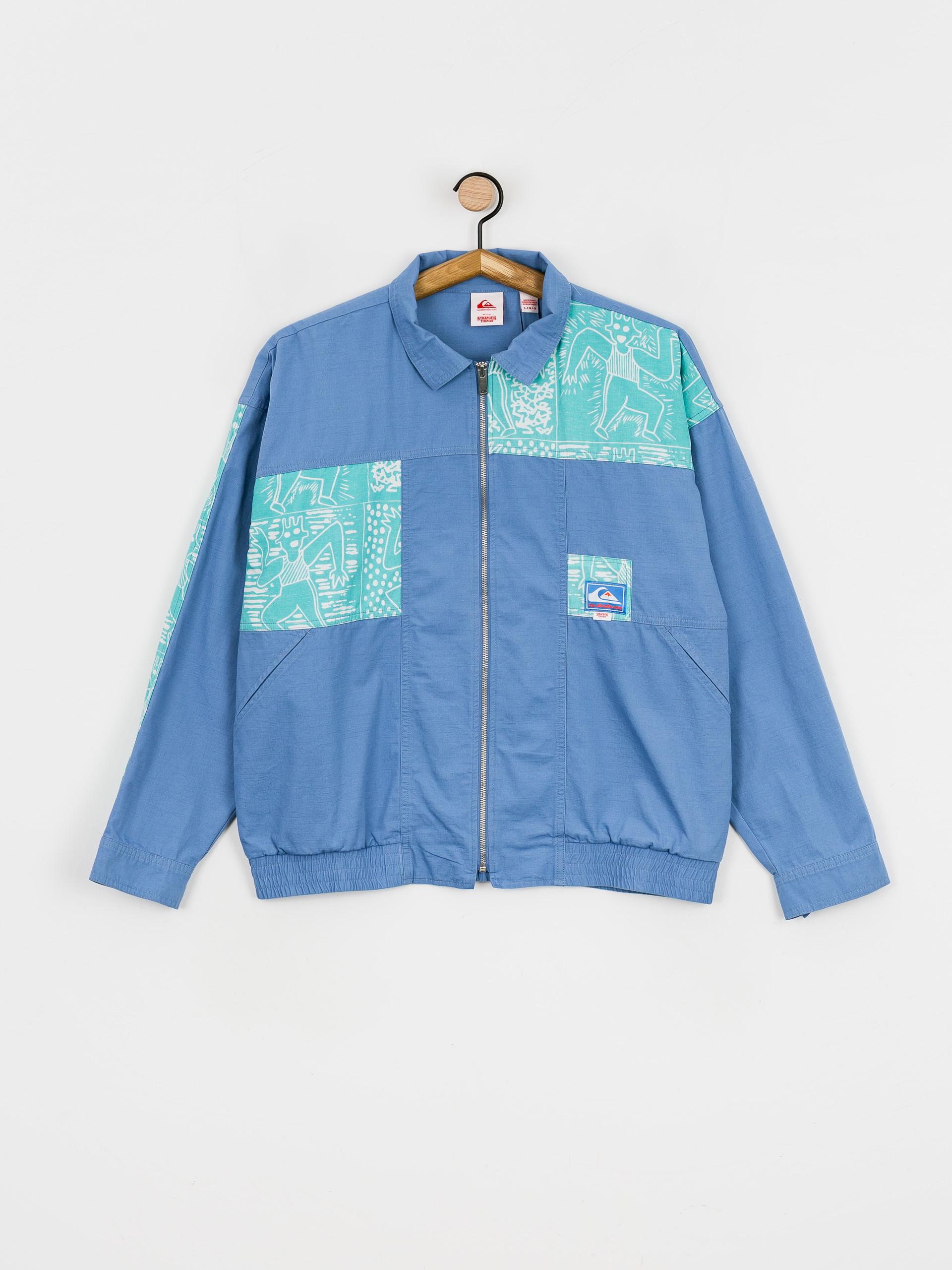 Quiksilver X Stranger Things The Hawkins Jacket - blue (riviera)