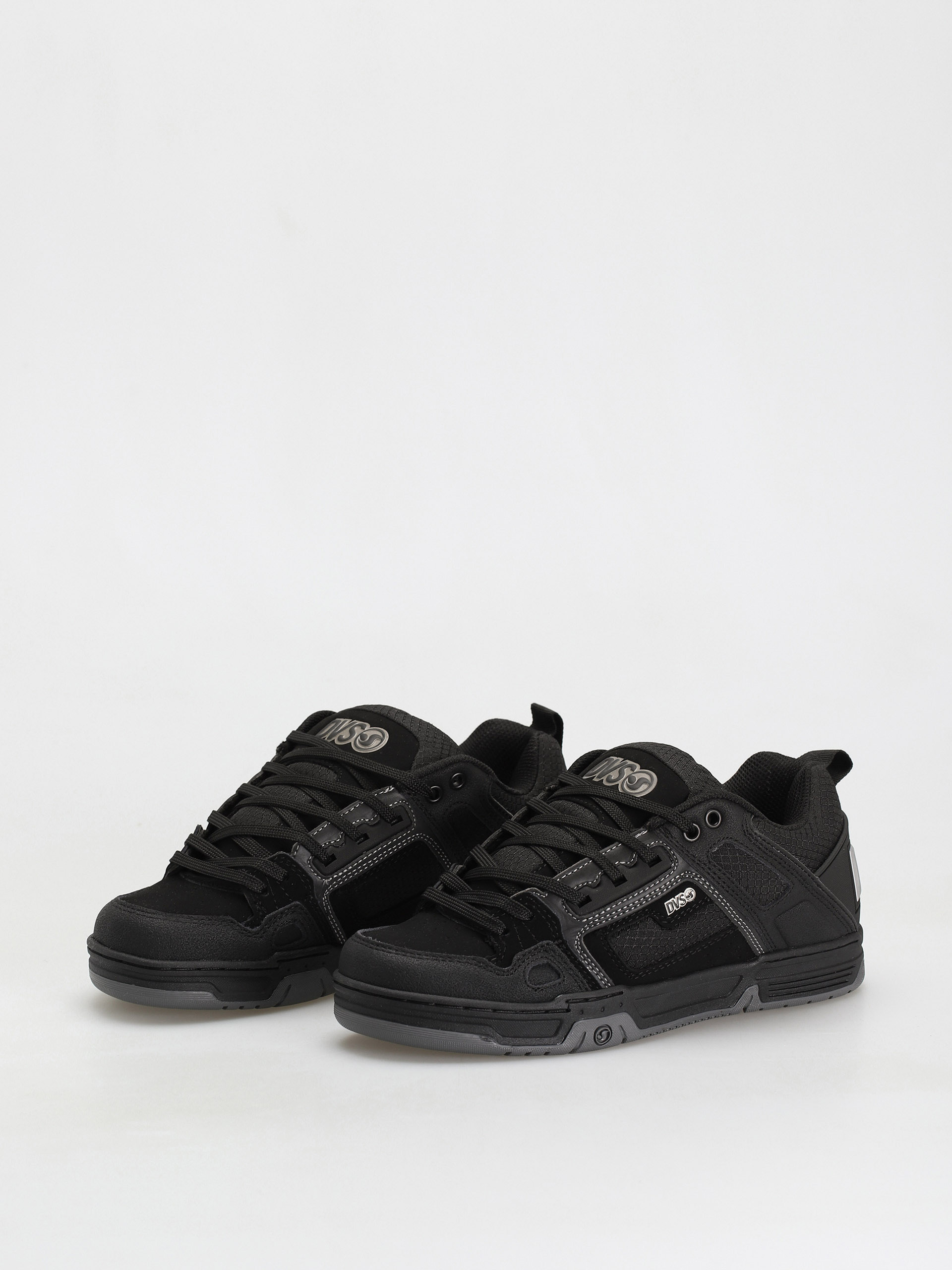 DVS Comanche Schuhe (black reflective charcoal nubuck)